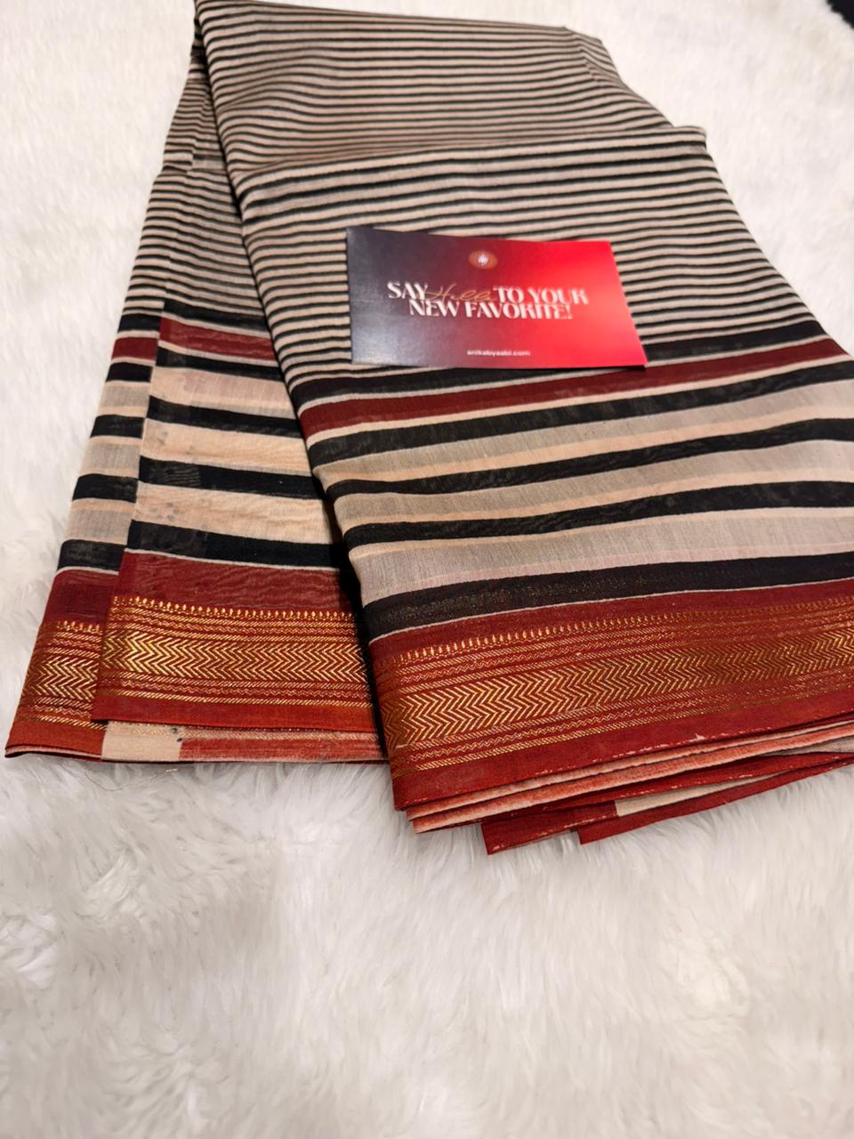 Anika’s Pure Maheshwari Silk cotton - APM06