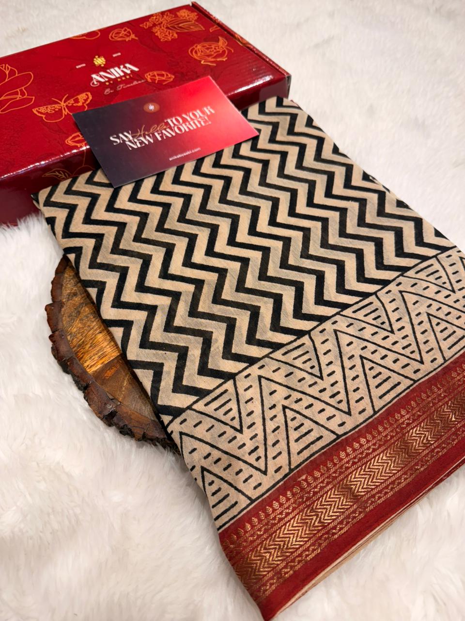 Anika’s Pure Maheshwari Silk cotton - APM07