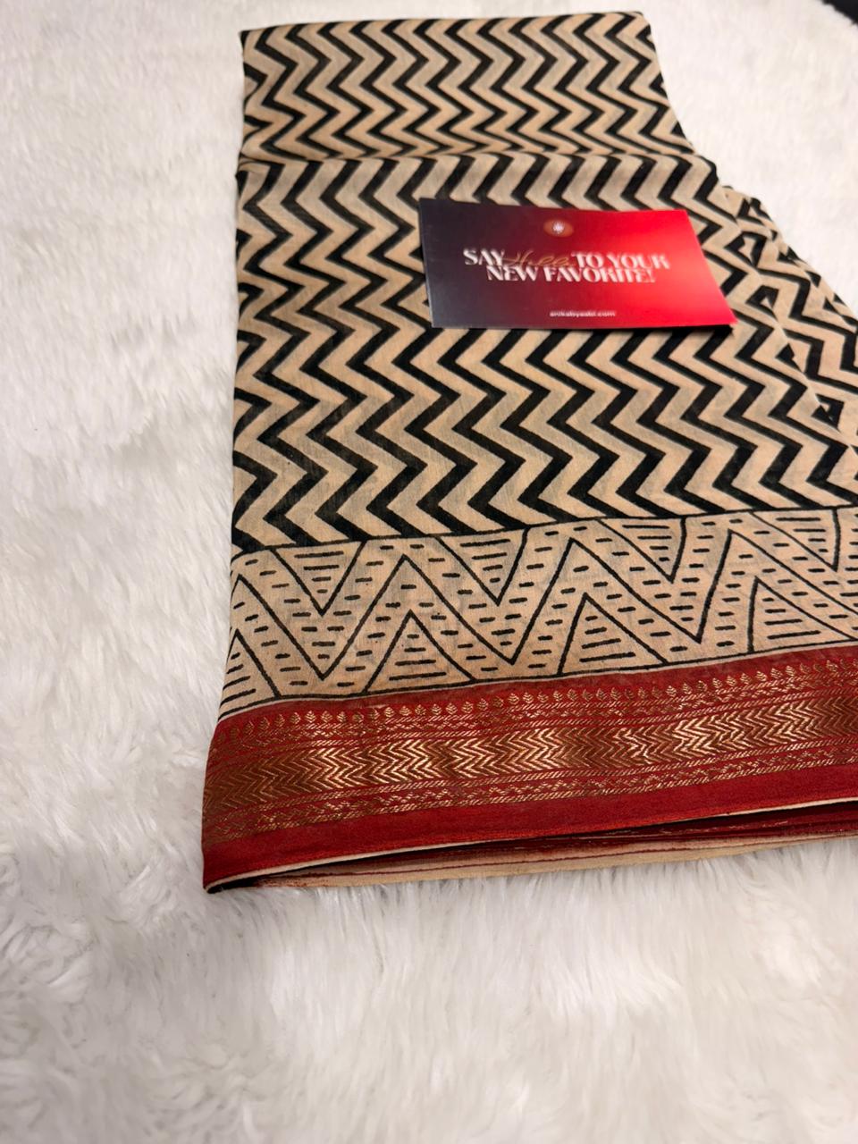 Anika’s Pure Maheshwari Silk cotton - APM07