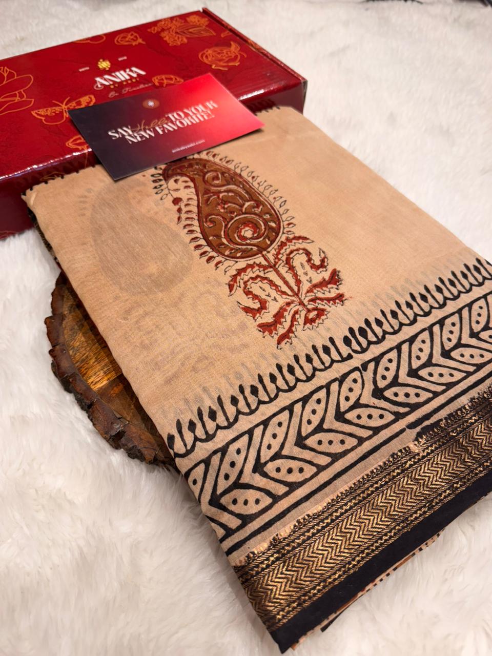 Anika’s Pure Maheshwari Silk cotton - APM08
