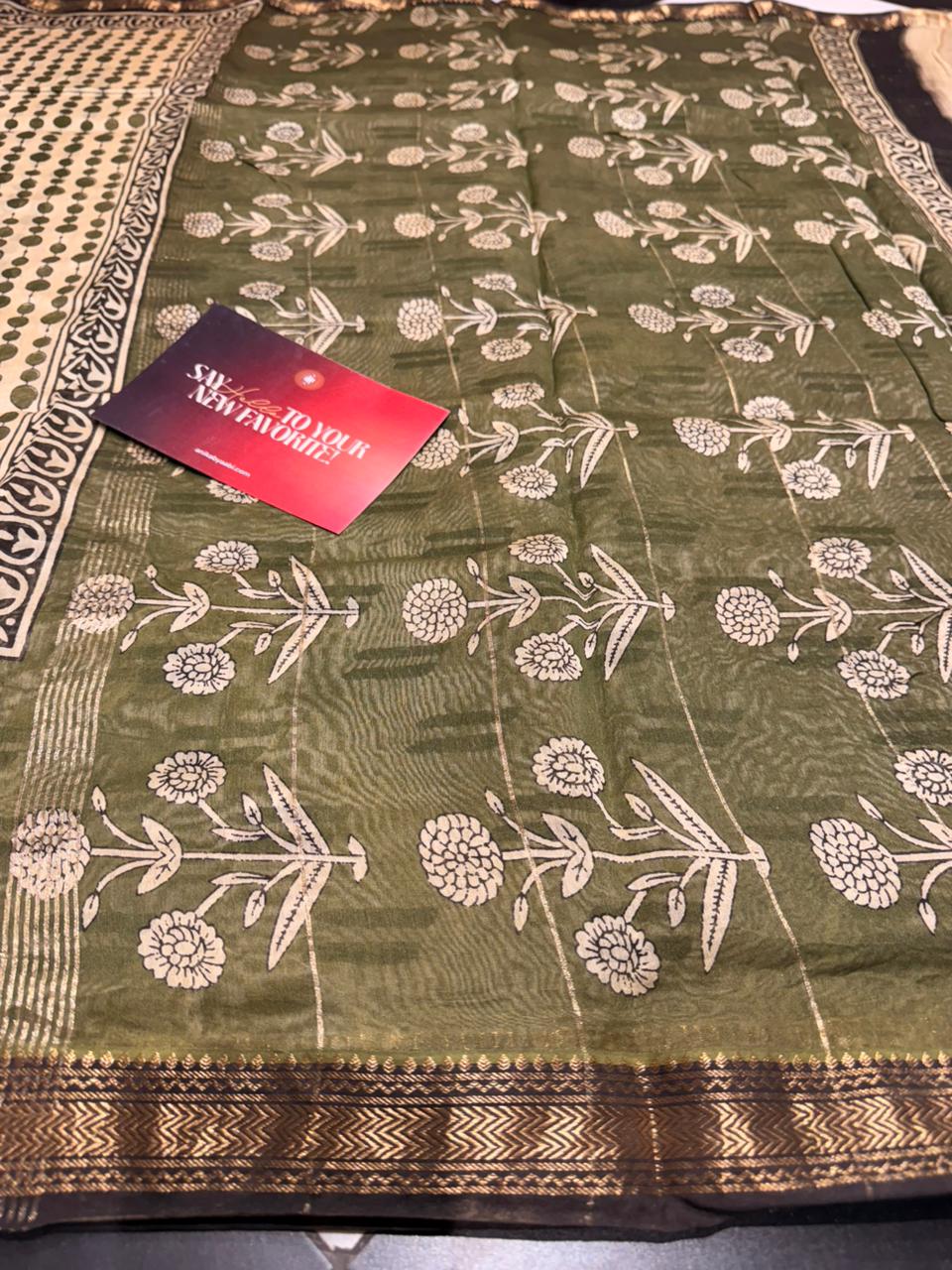 Anika’s Pure Maheshwari Silk cotton - APM09
