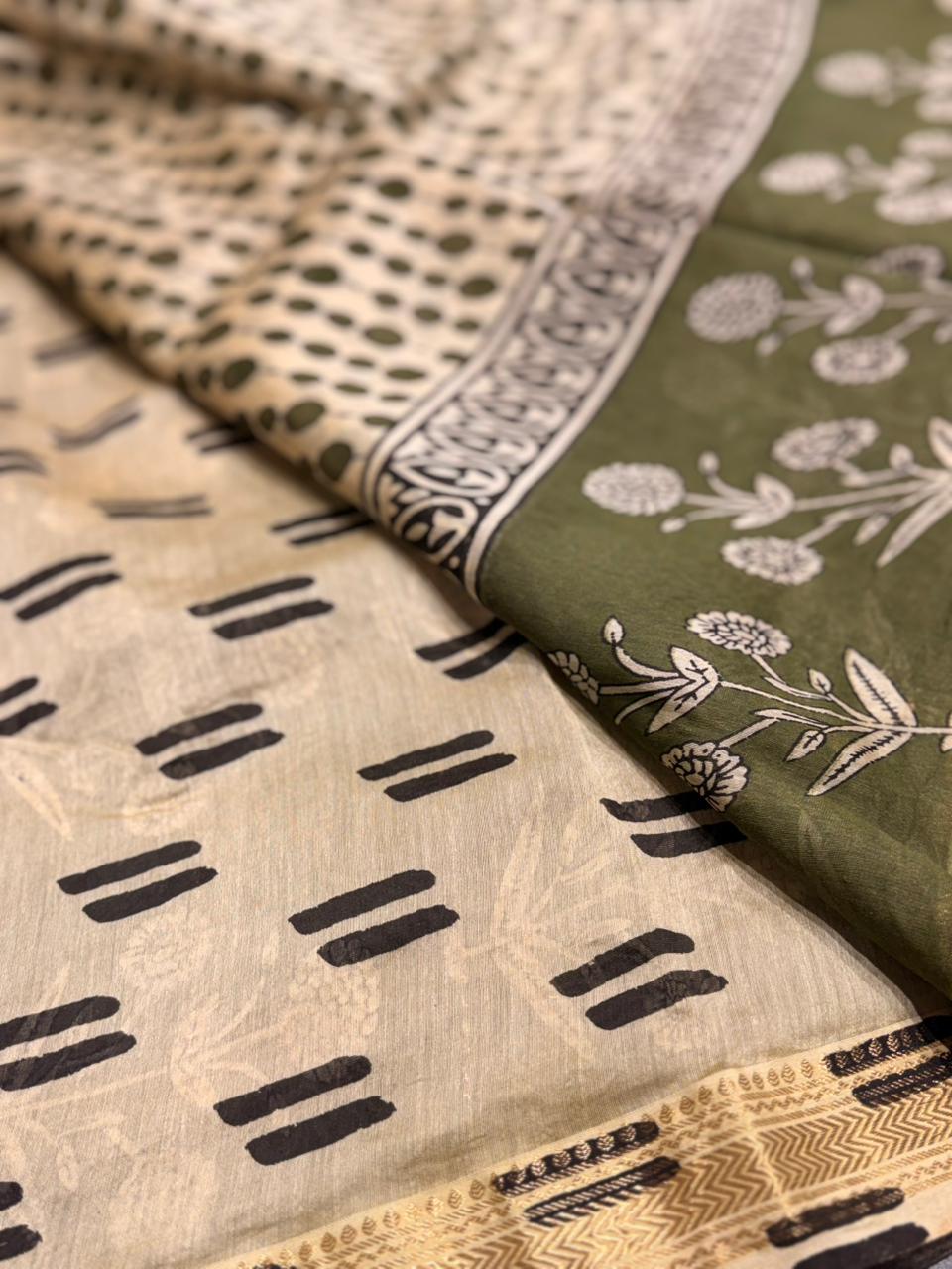 Anika’s Pure Maheshwari Silk cotton - APM09