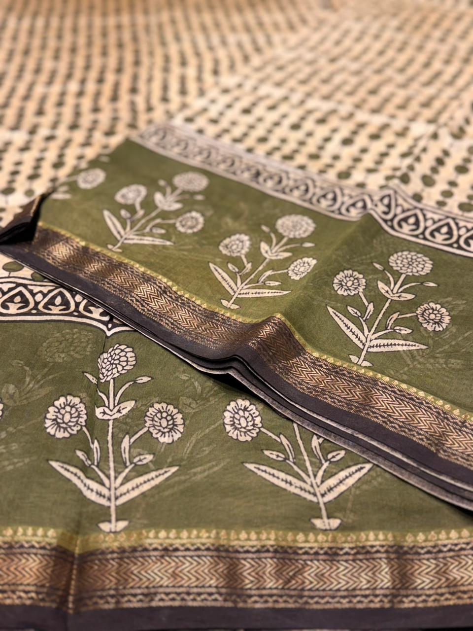 Anika’s Pure Maheshwari Silk cotton - APM09