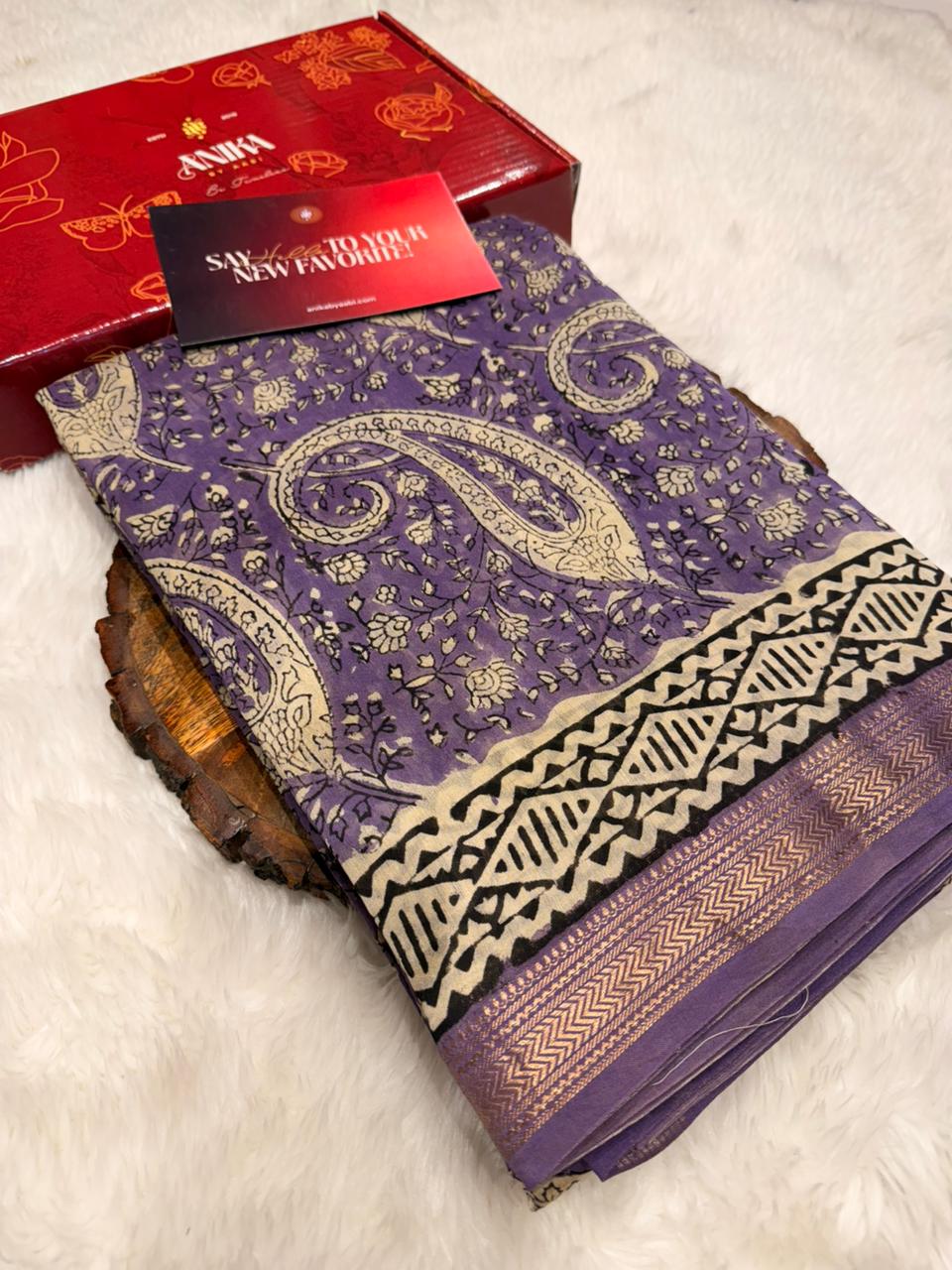 Anika’s Pure Maheshwari Silk cotton - APM10