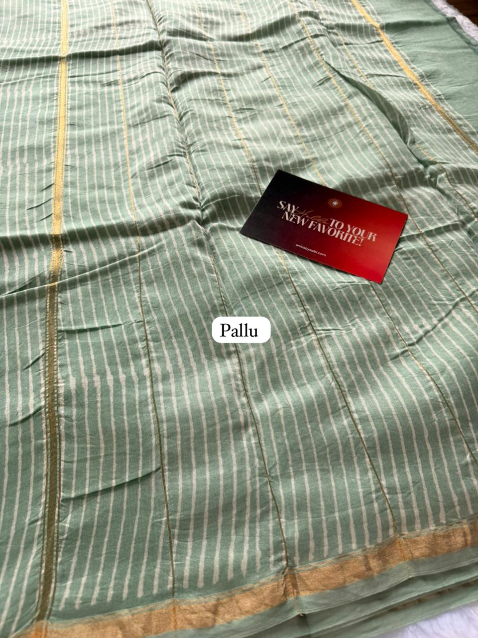 Pure Chanderi Silk Cotton Saree – 
Product Code- CSC-401