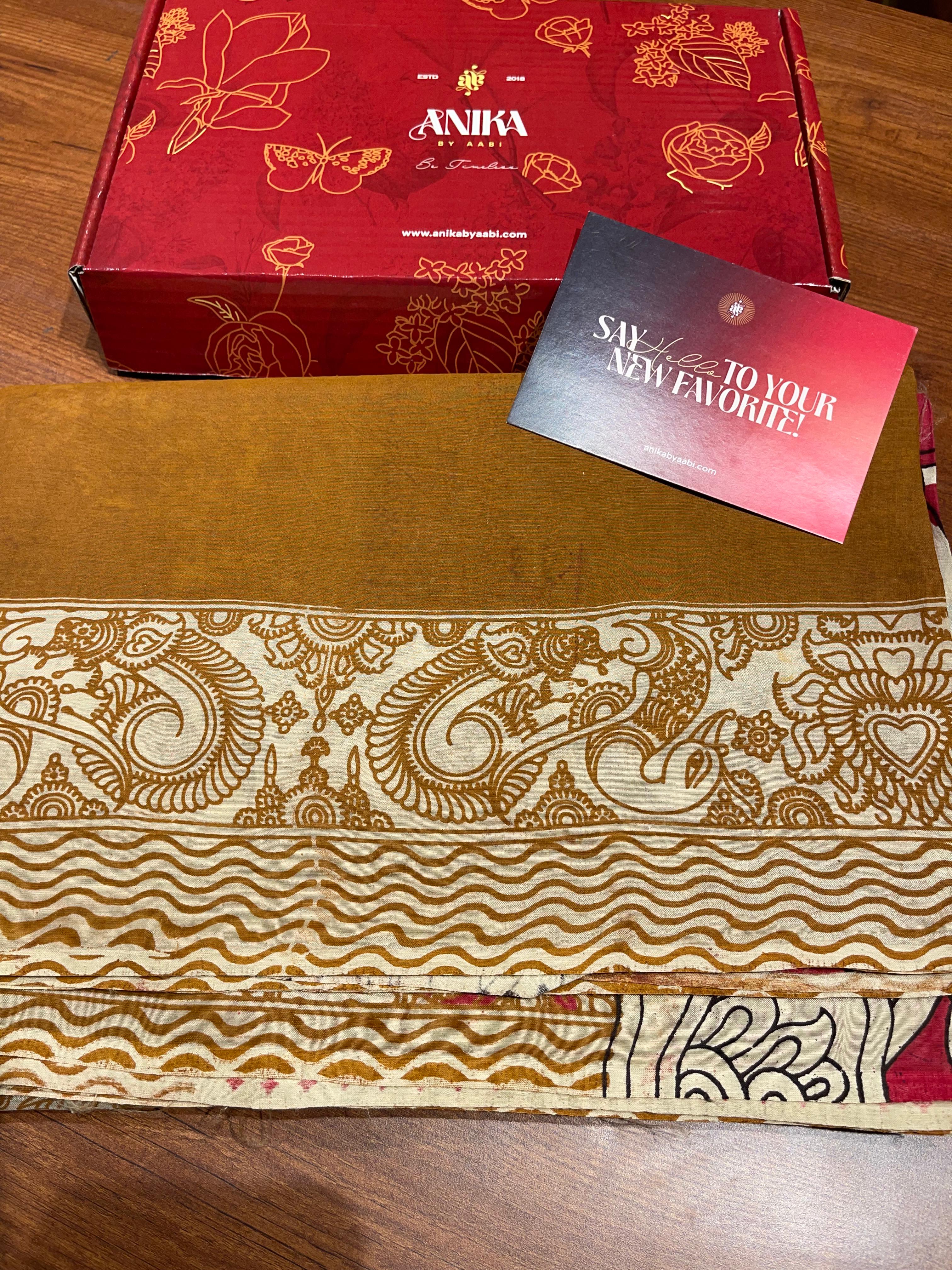 Anika's Kalamkari Cotton Silk-01