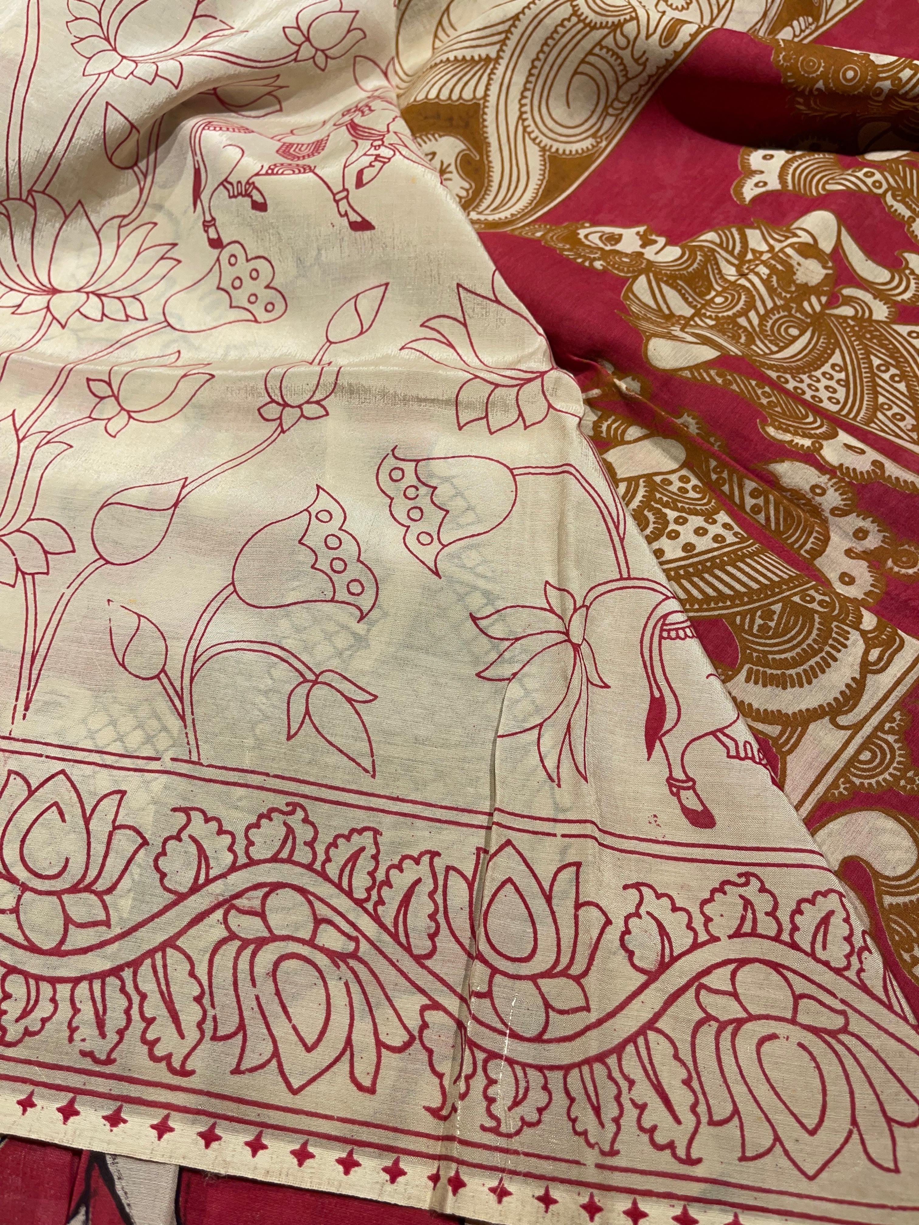 Anika's Kalamkari Cotton Silk-01