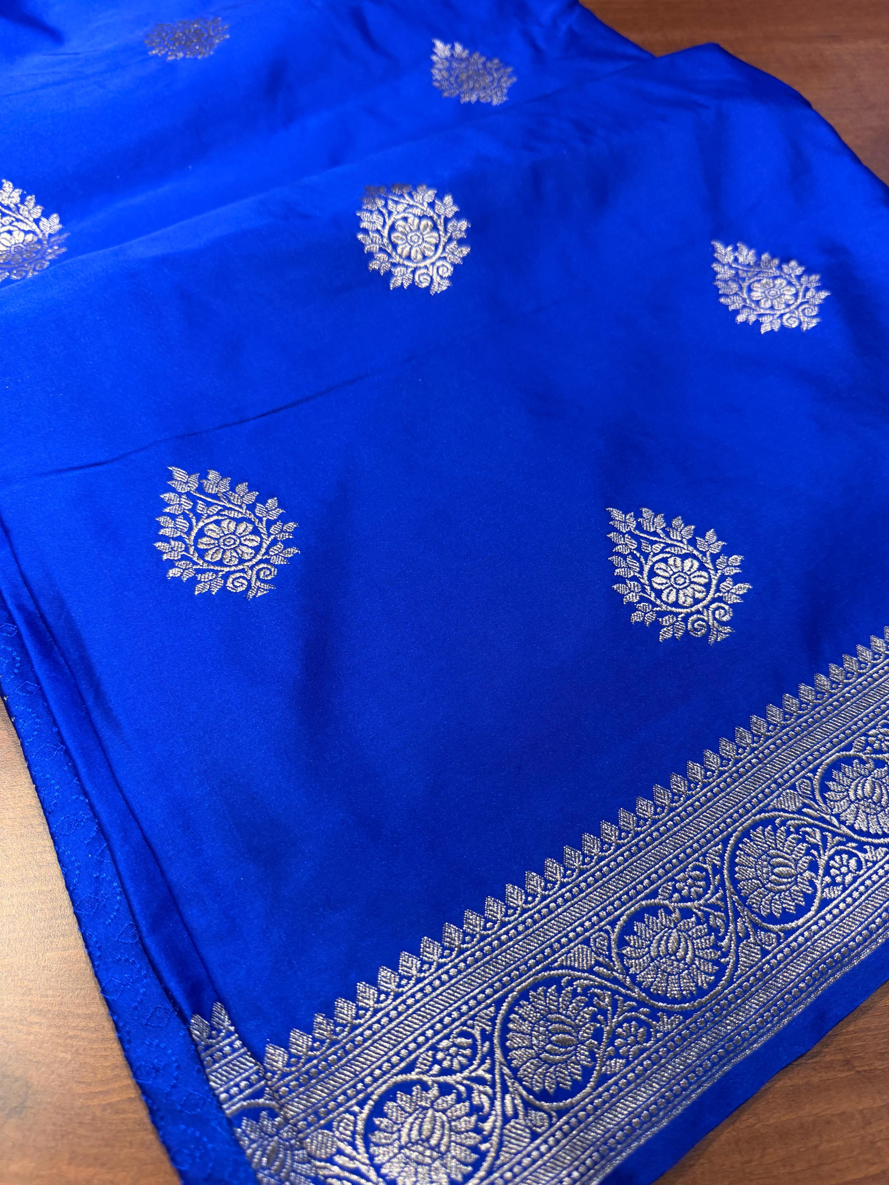 Roylablue  Banarasi Mushro Silk Saree