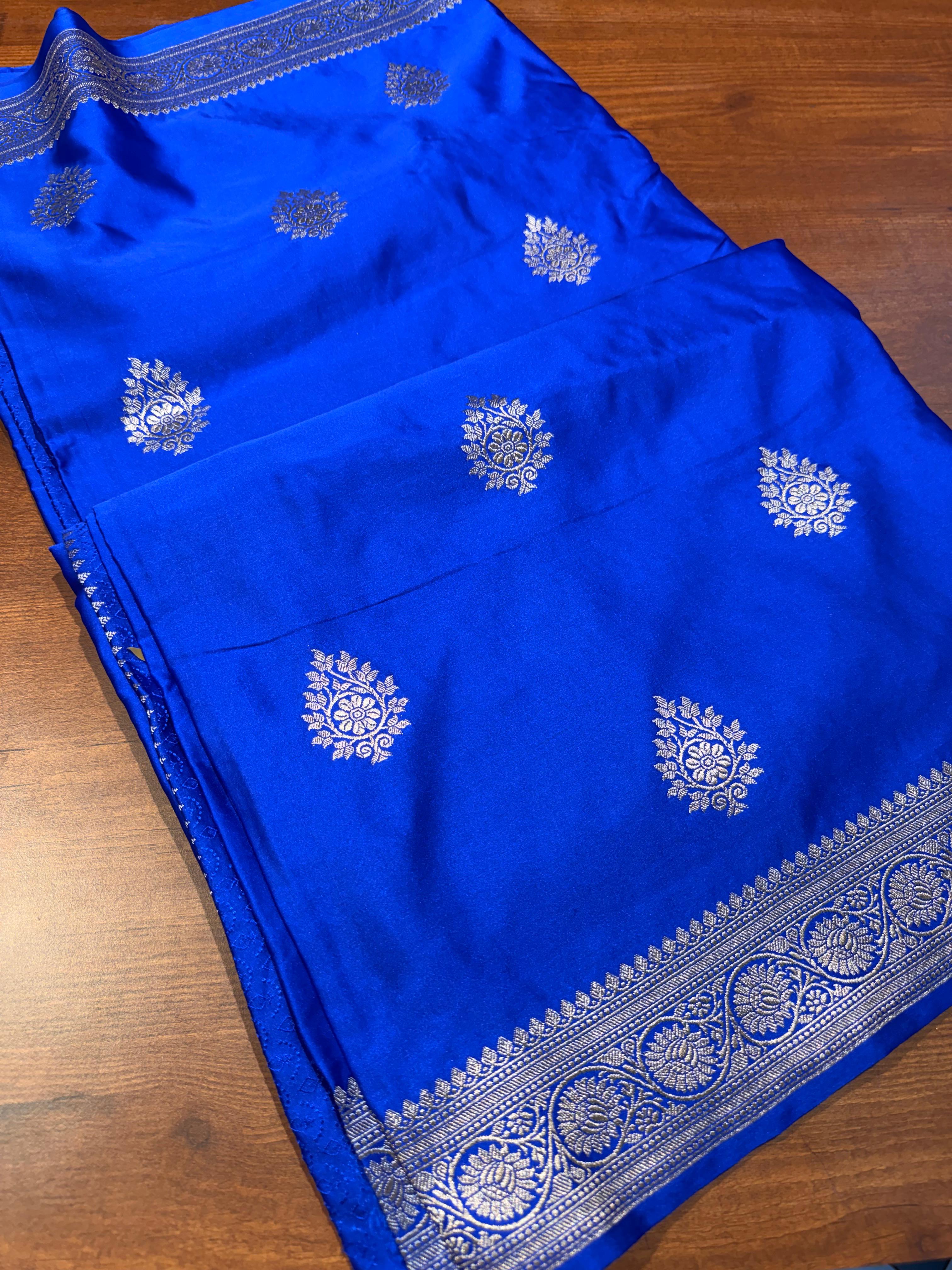 Roylablue  Banarasi Mushro Silk Saree