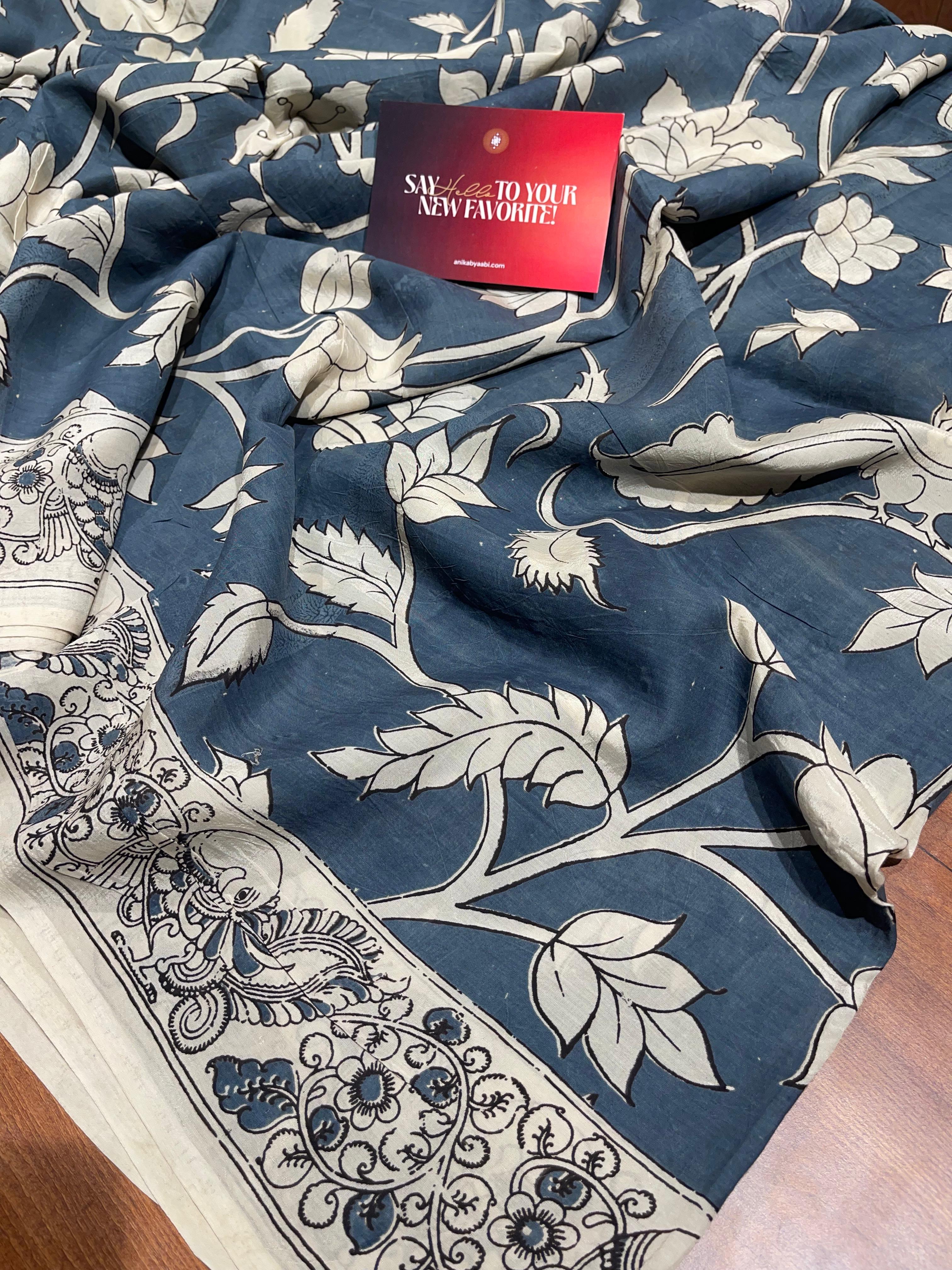 Anika's Kalamkari Cotton Silk-03