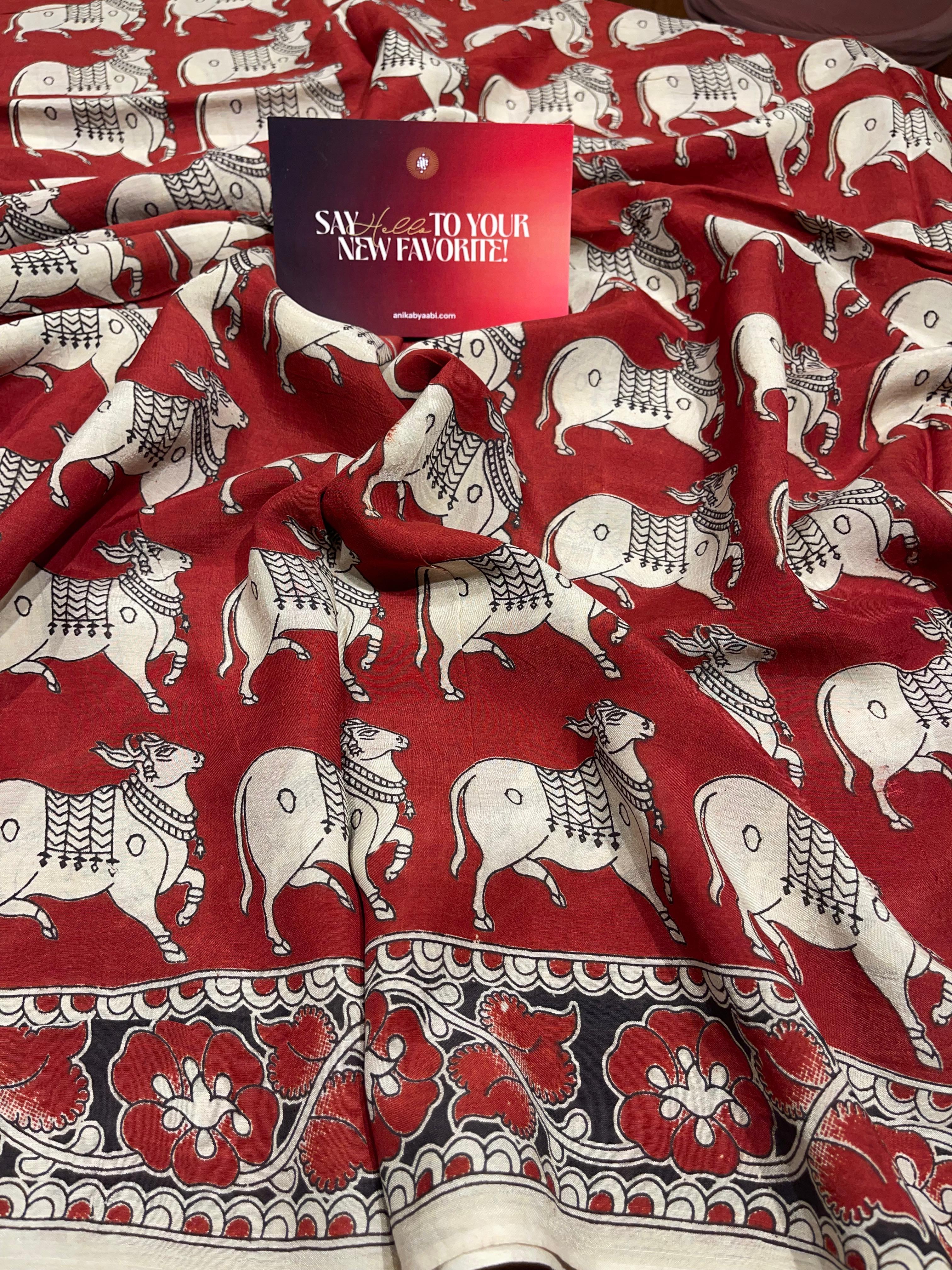 Anika's Kalamkari Cotton Silk-02