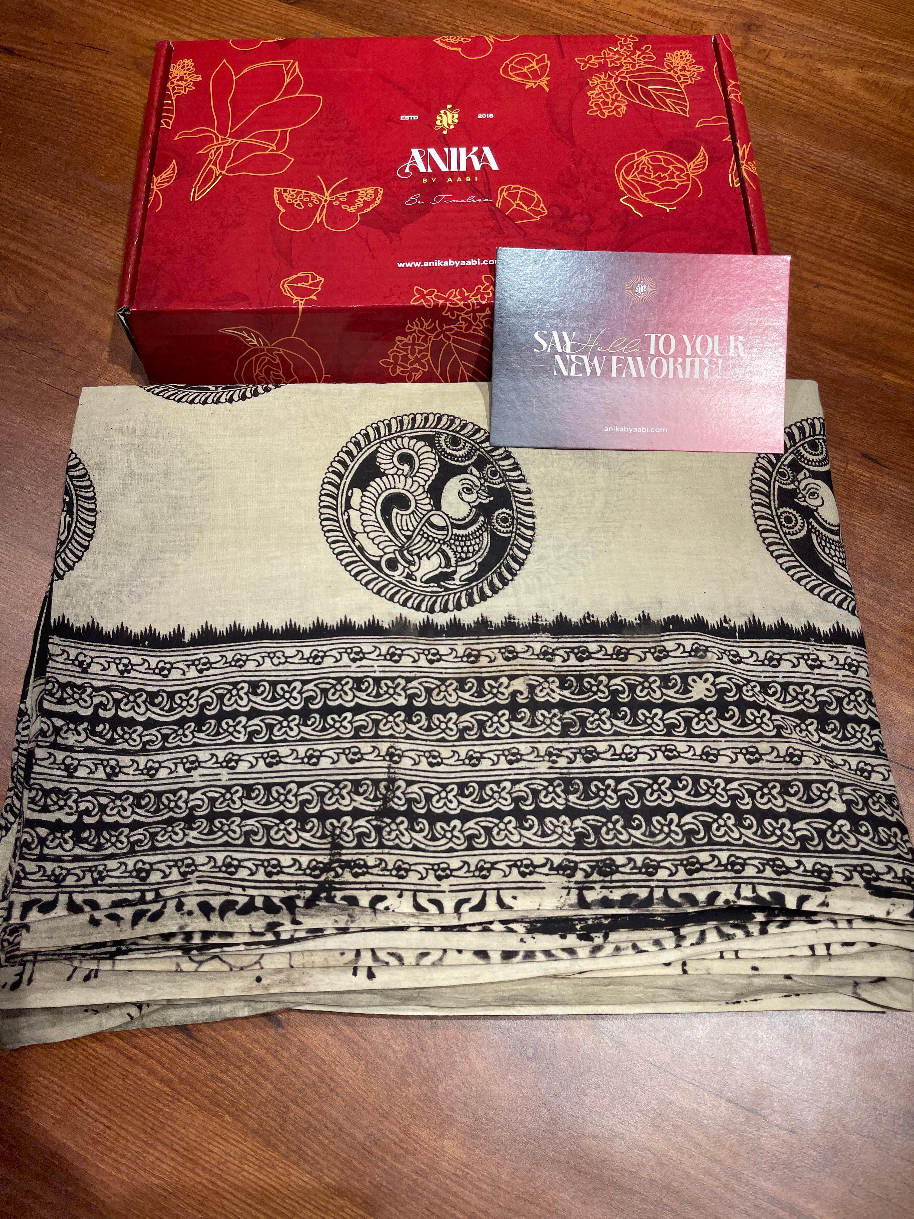 Anika's Kalamkari Cotton -01