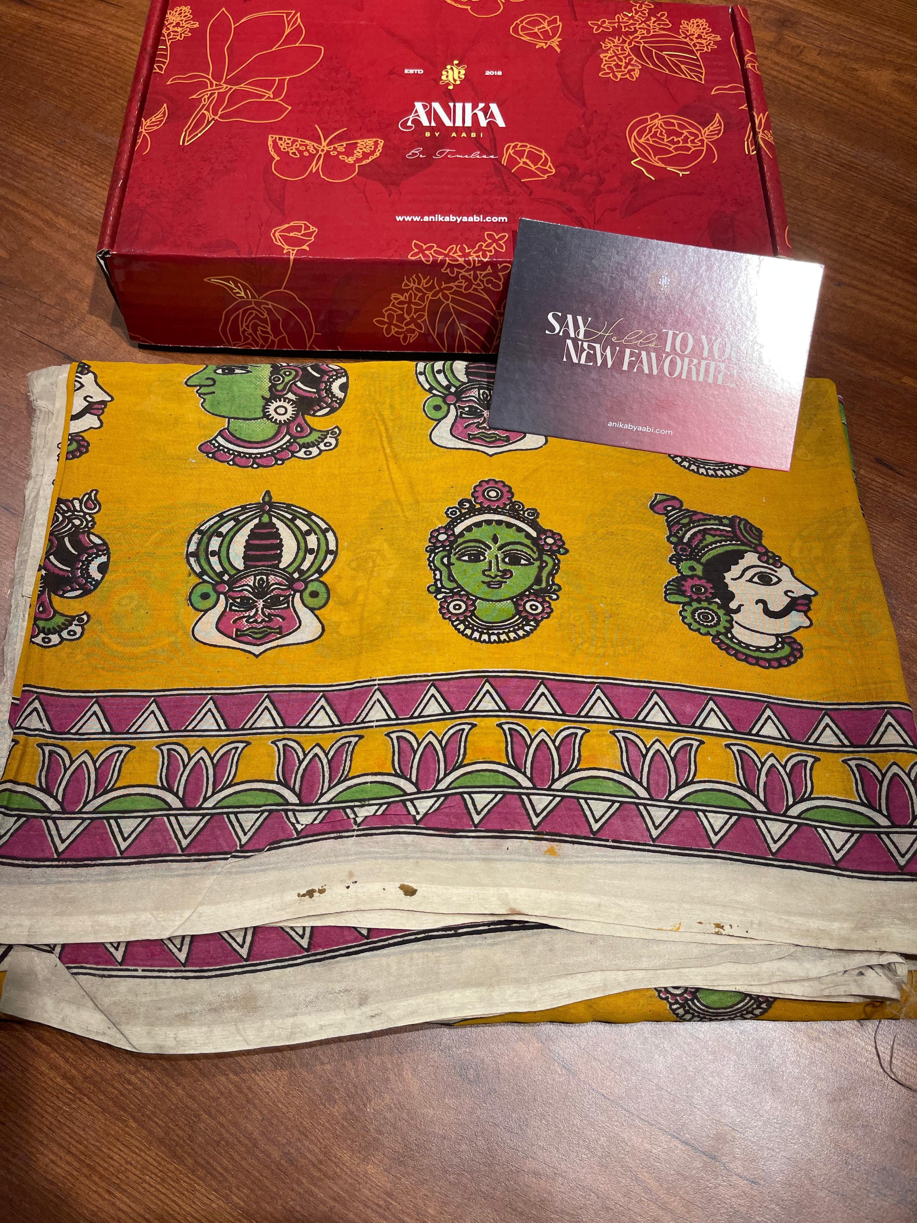 Anika's Kalamkari Cotton Silk-04