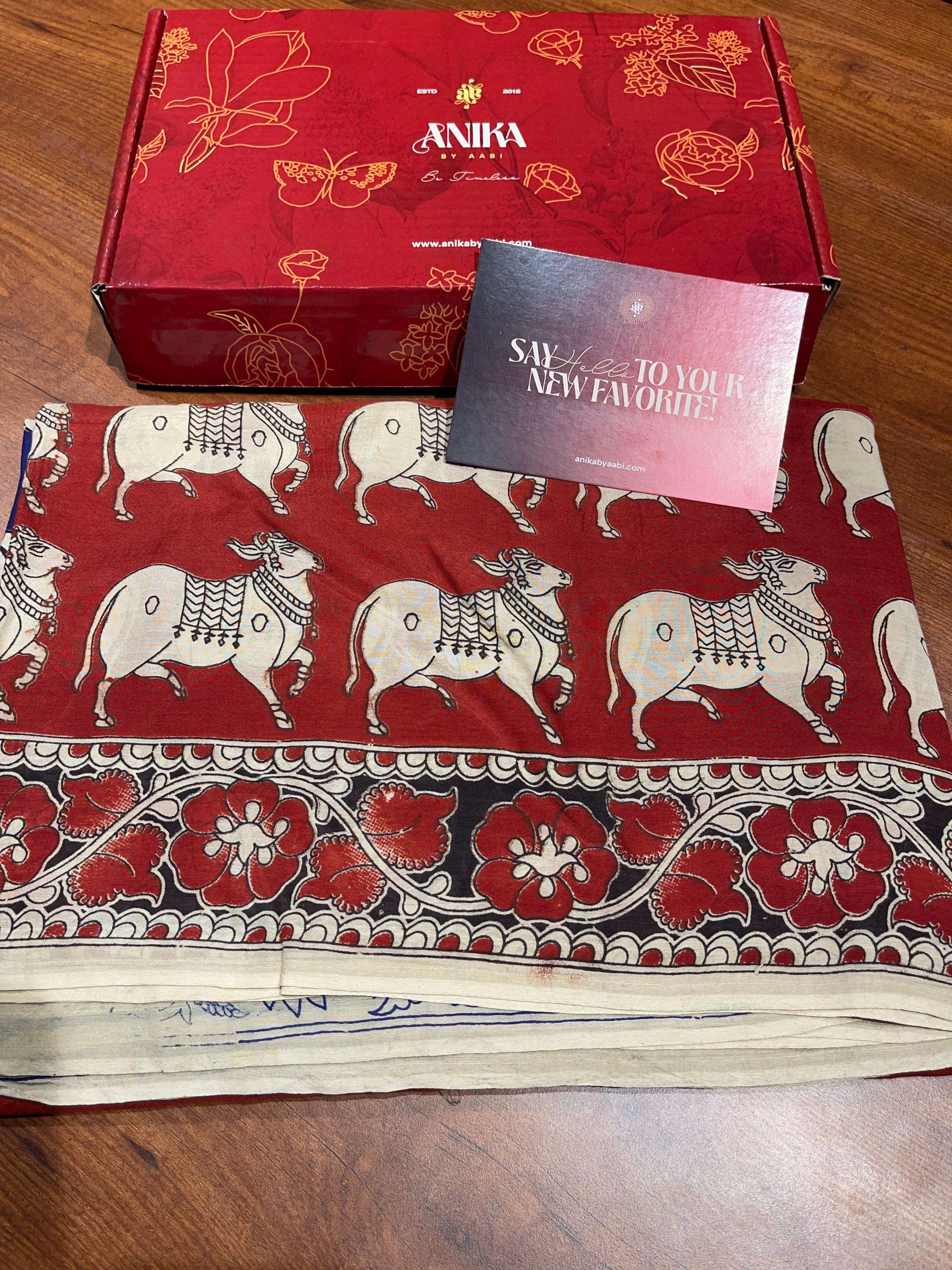 Anika's Kalamkari Cotton Silk-02