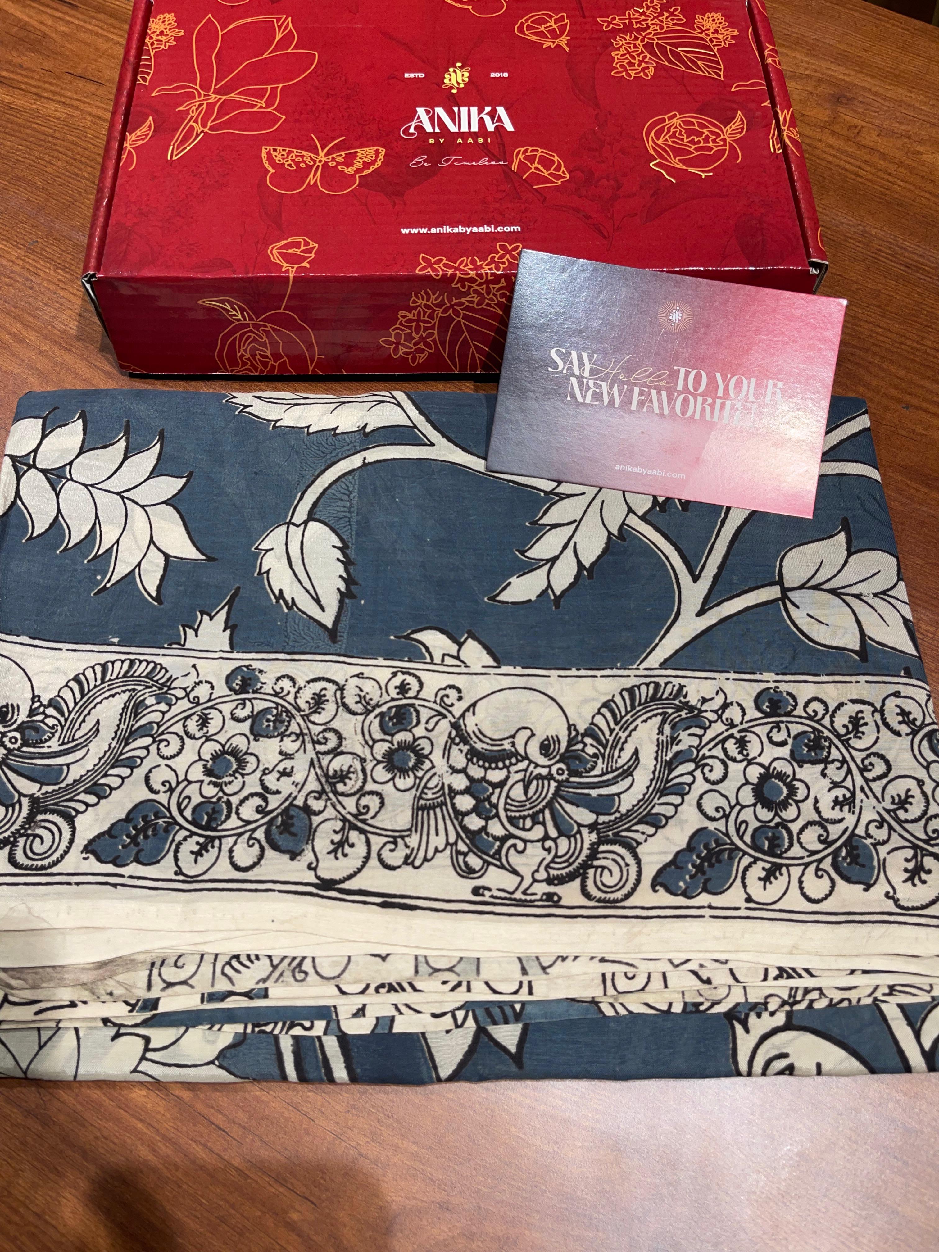 Anika's Kalamkari Cotton Silk-03