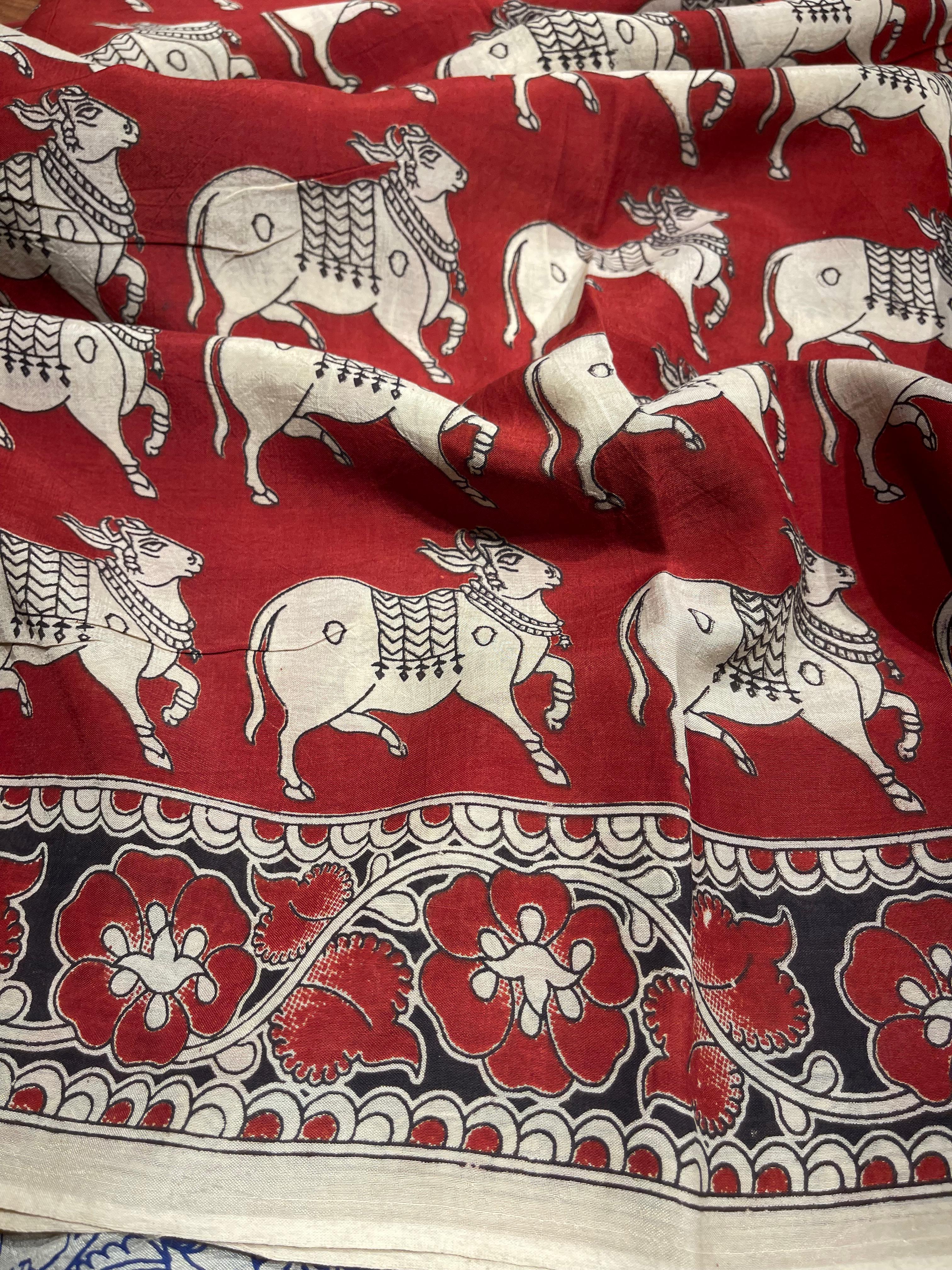 Anika's Kalamkari Cotton Silk-02