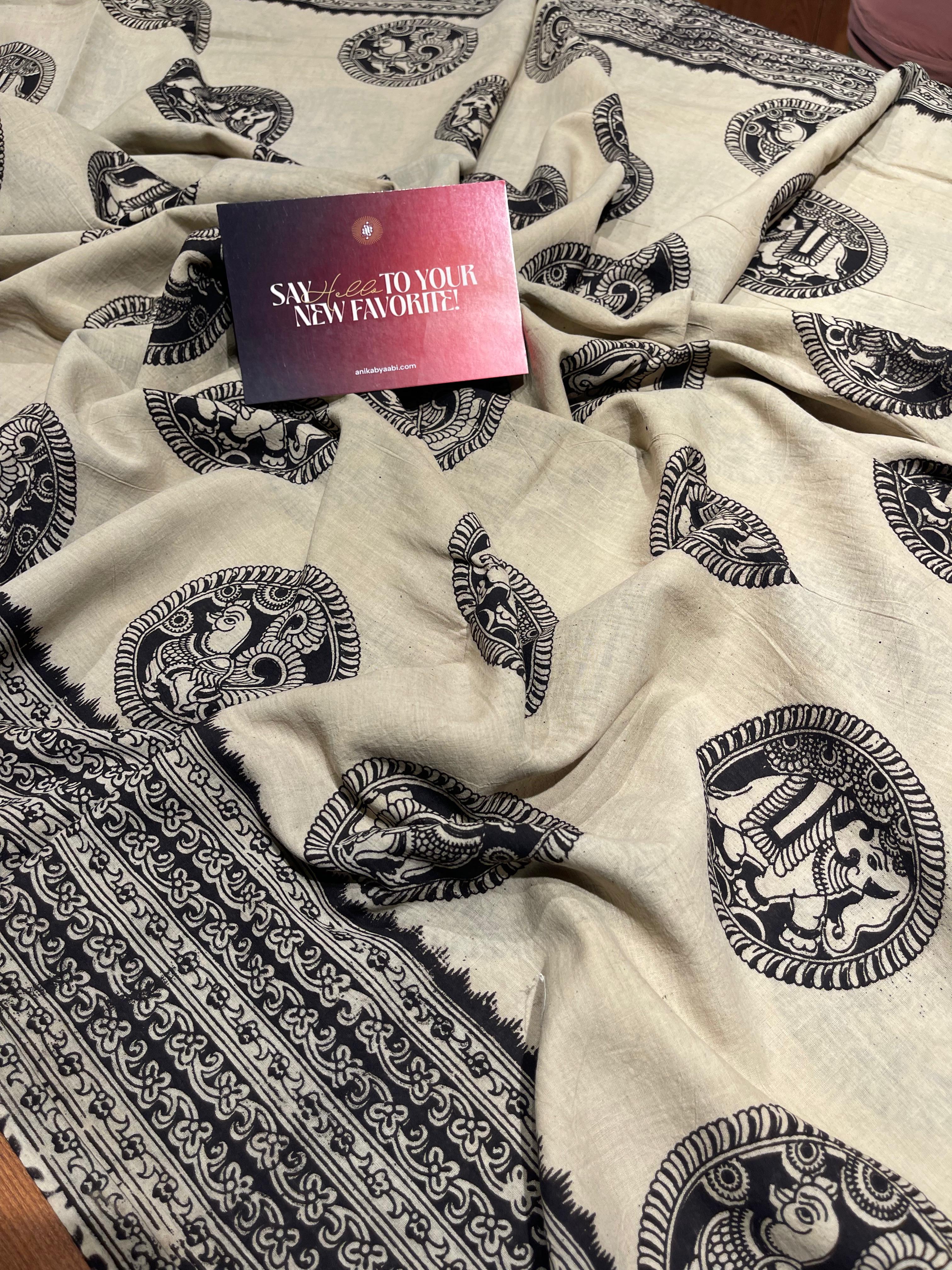 Anika's Kalamkari Cotton -01