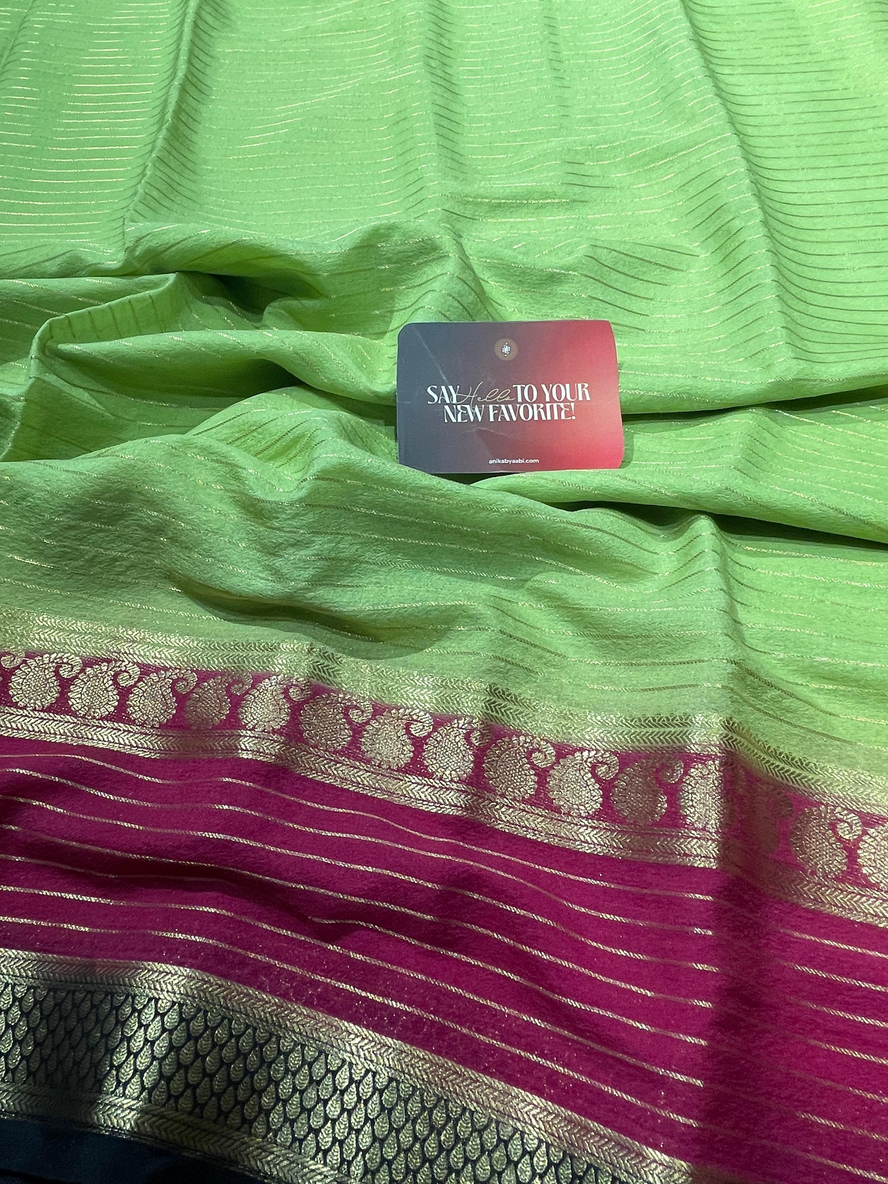 Anika's Banarasi Soft Silk-ABSS07