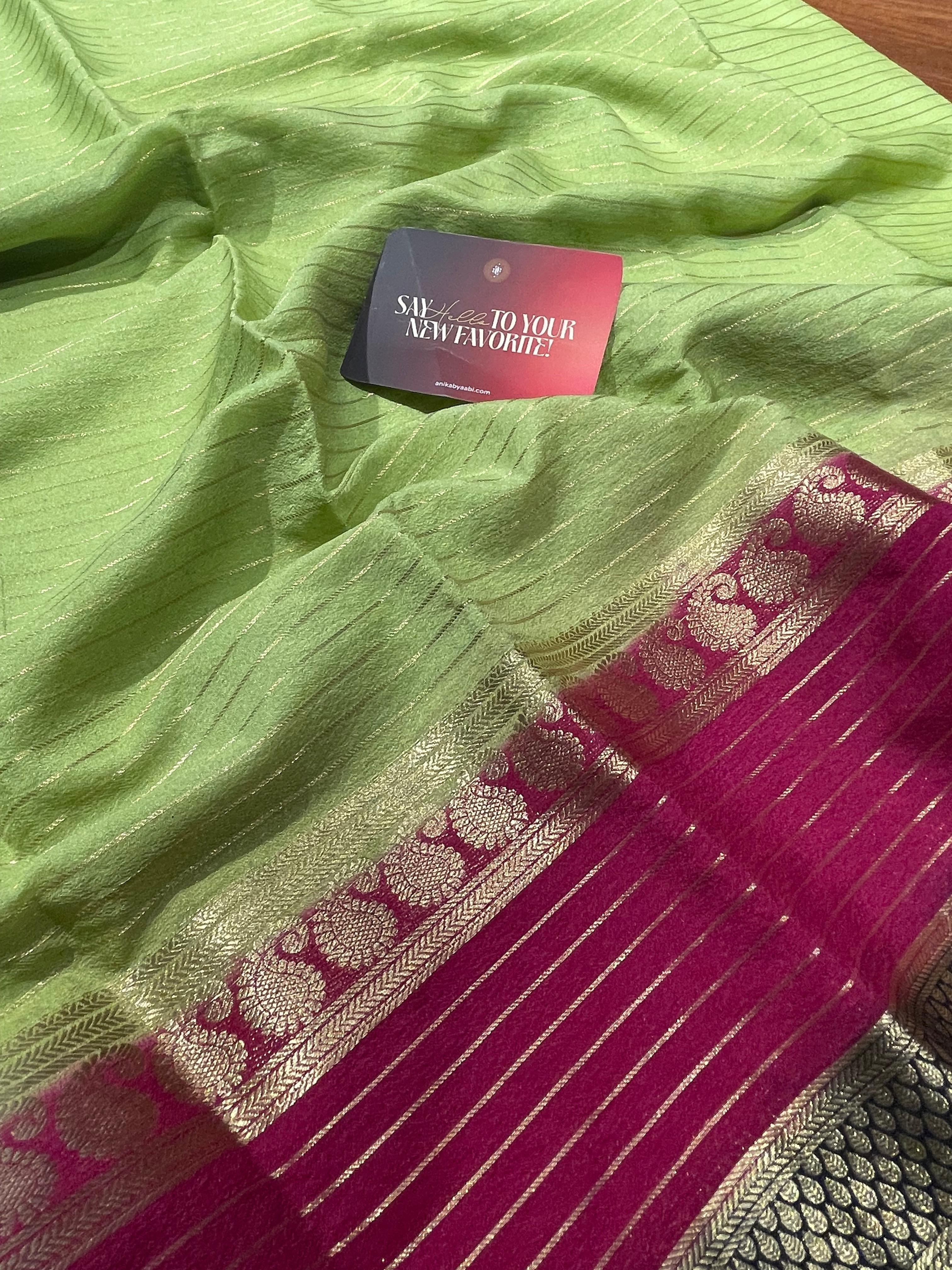 Anika's Banarasi Soft Silk-ABSS07