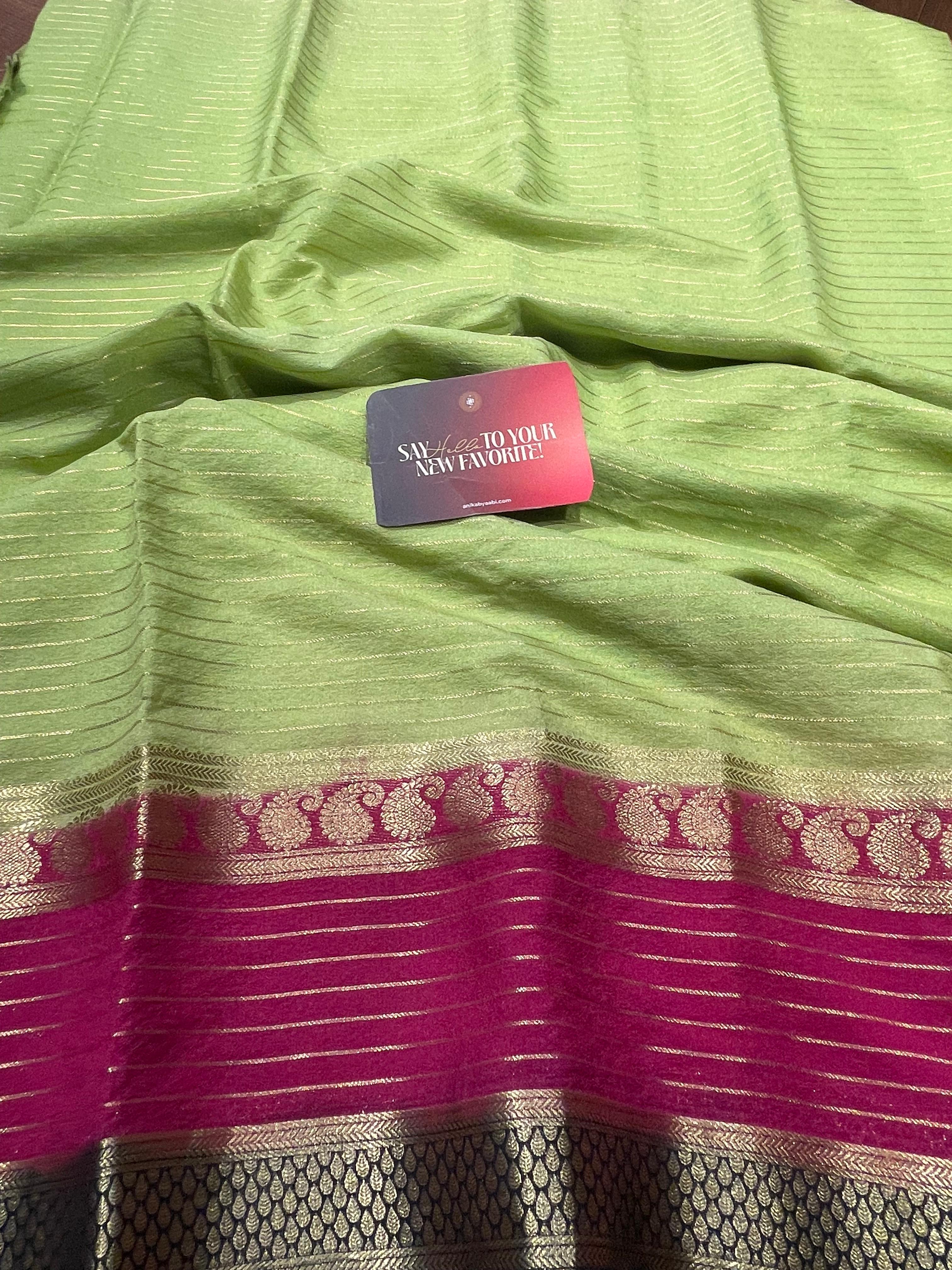 Anika's Banarasi Soft Silk-ABSS07