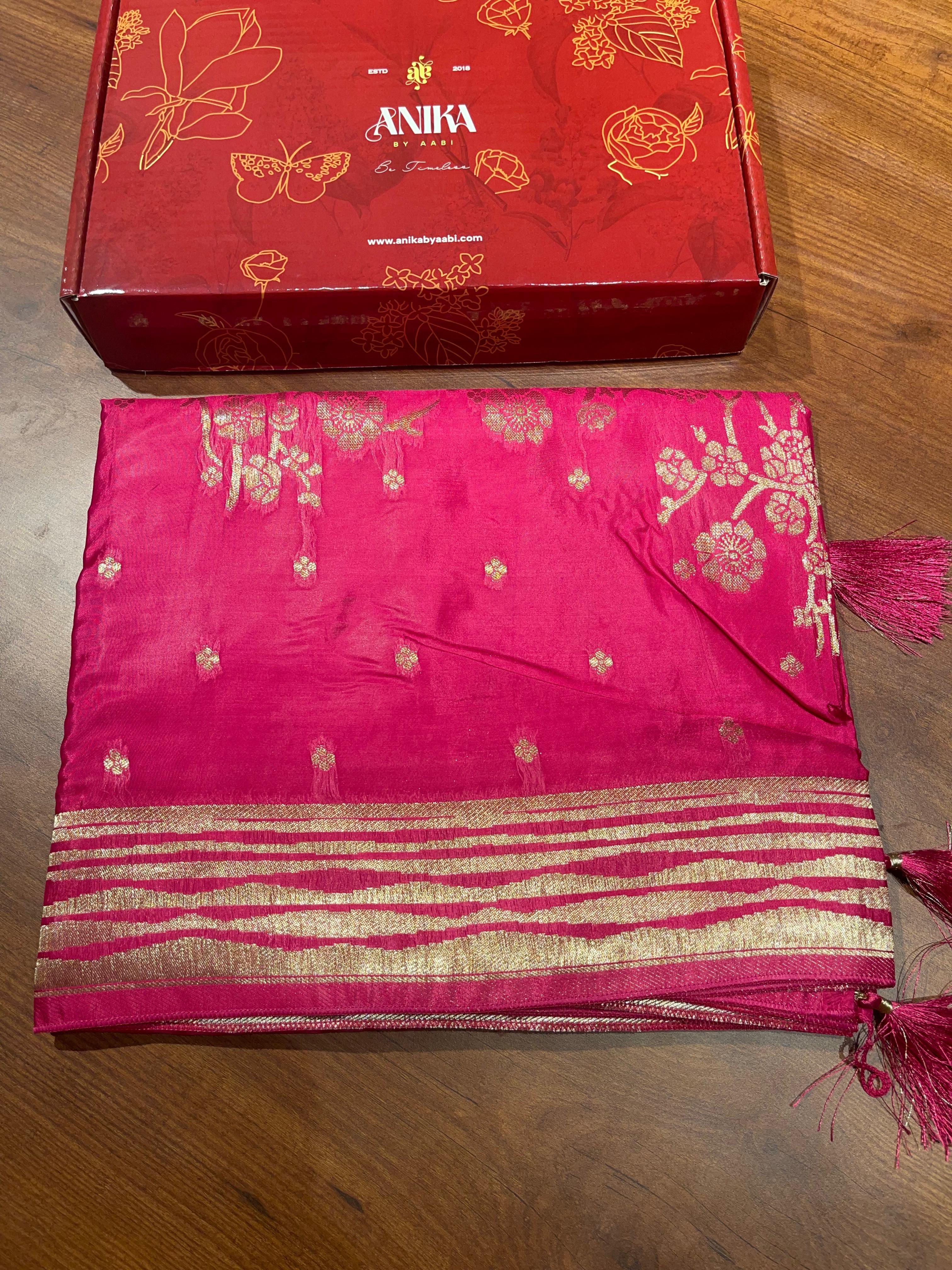 Anika's Soft Silk Saree -02