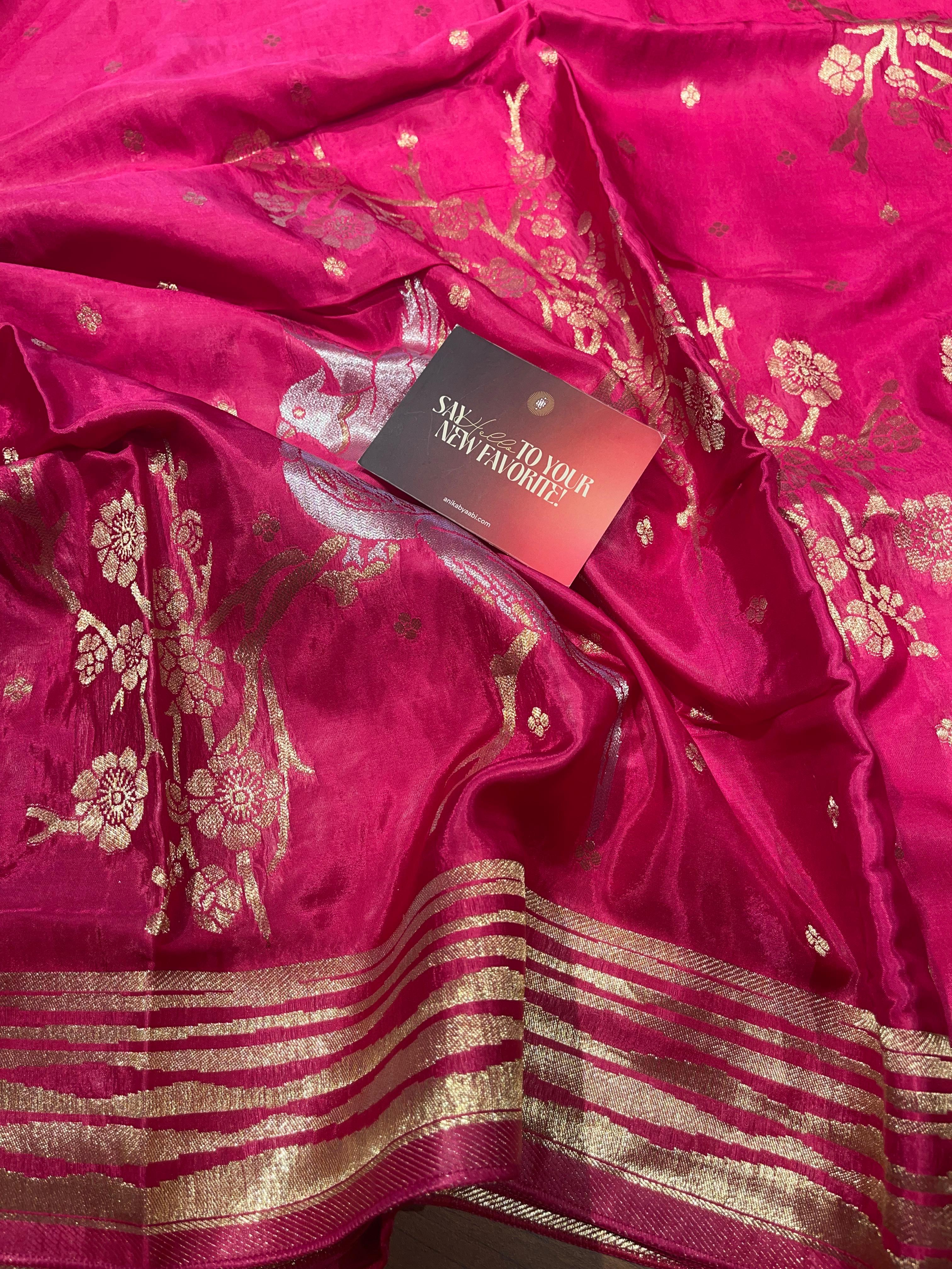 Anika's Soft Silk Saree -02