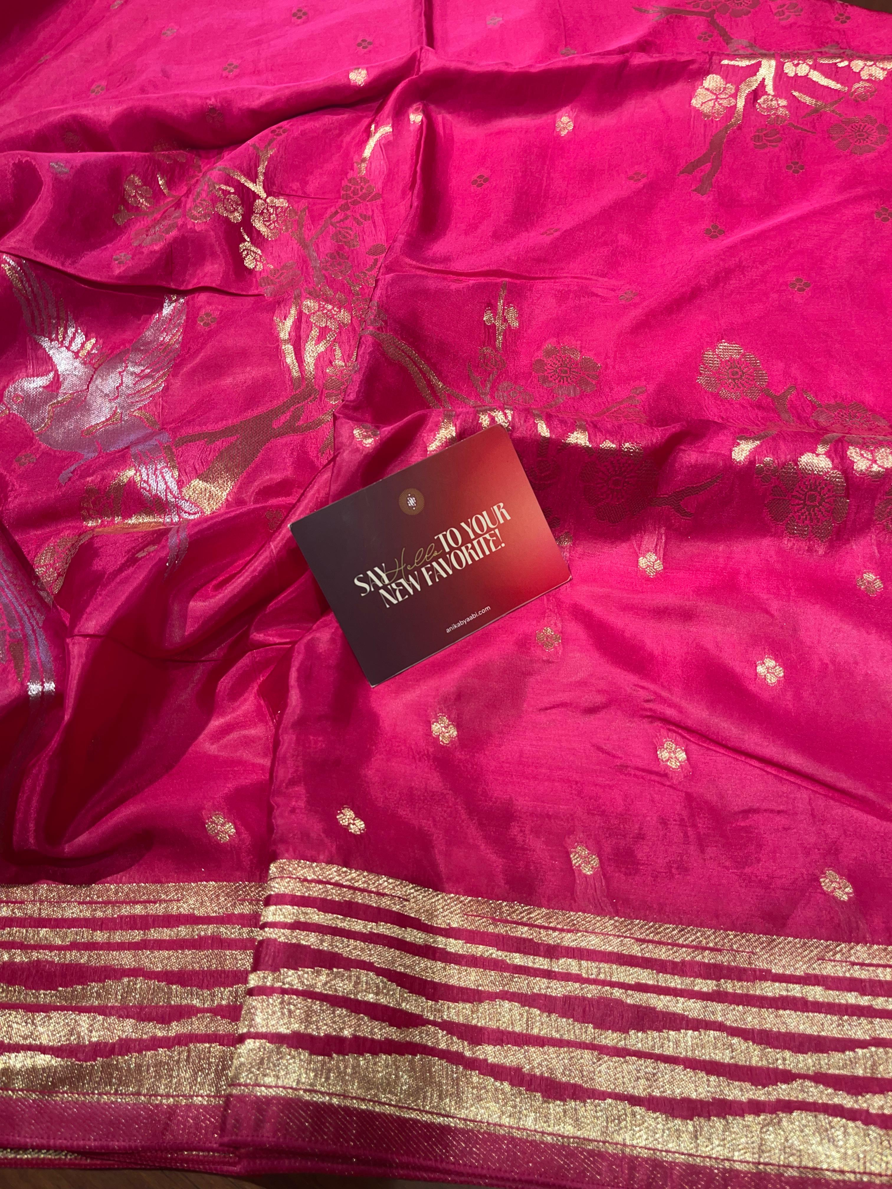 Anika's Soft Silk Saree -02