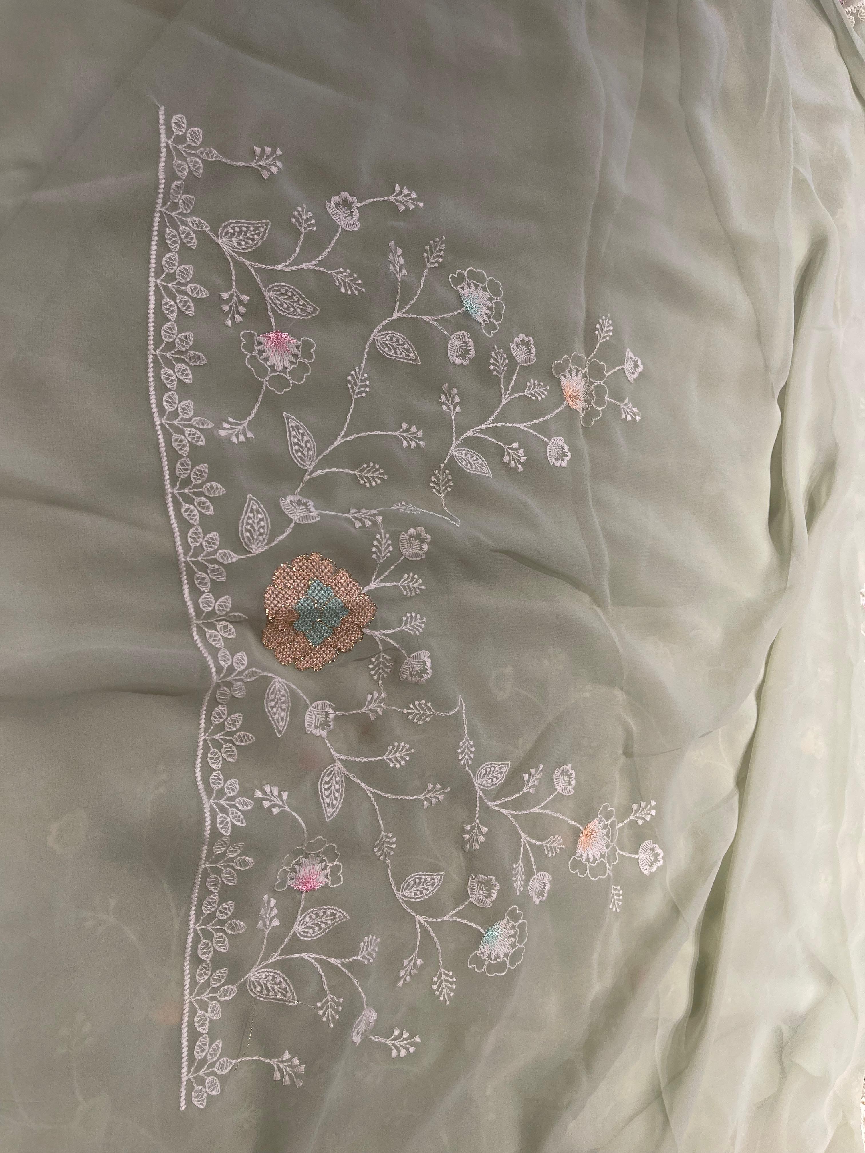 Anika's Soft Chiffon- Fara Saree-ASC04