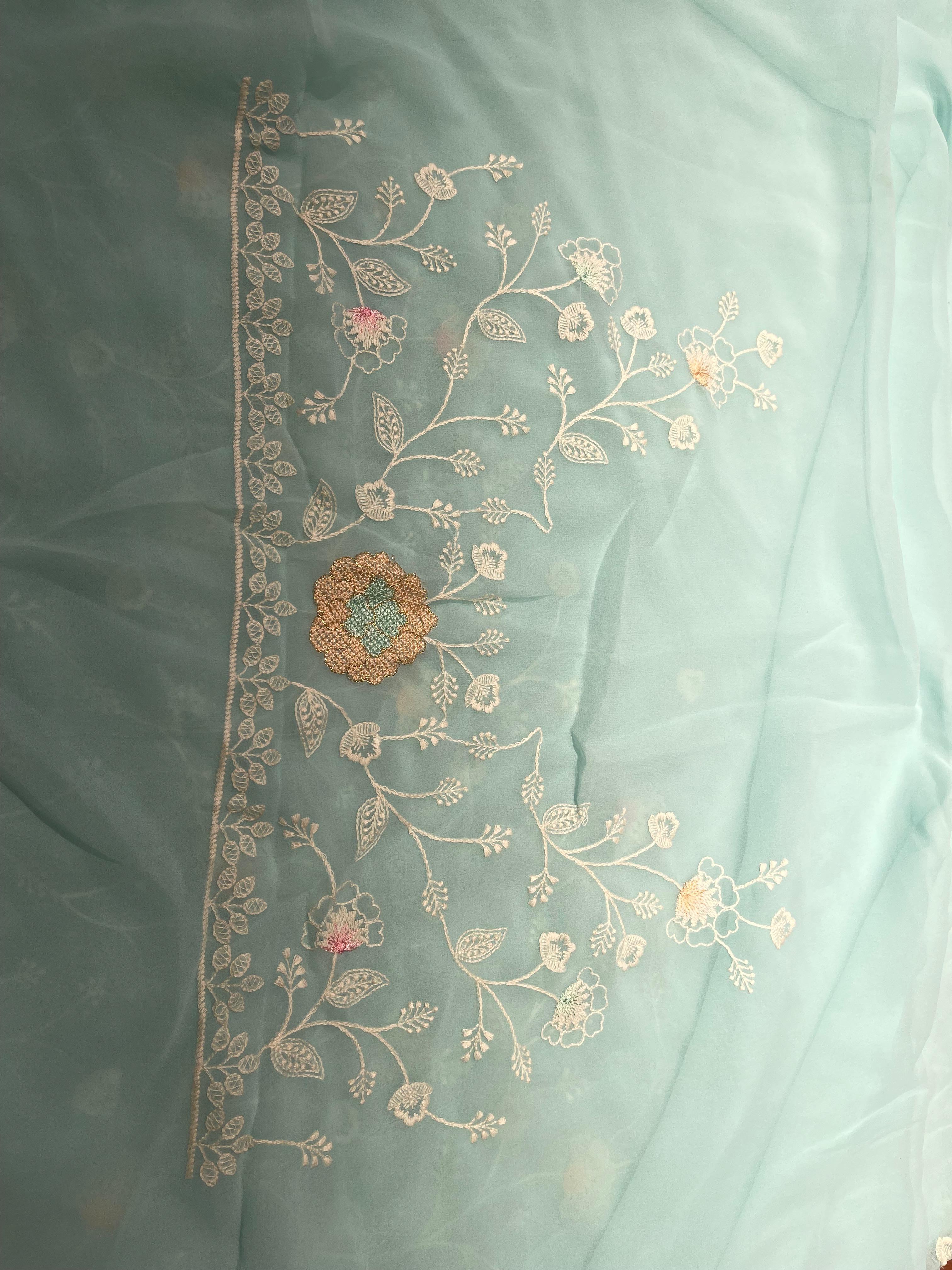 Anika's Soft Chiffon- Fara Saree-ASC03
