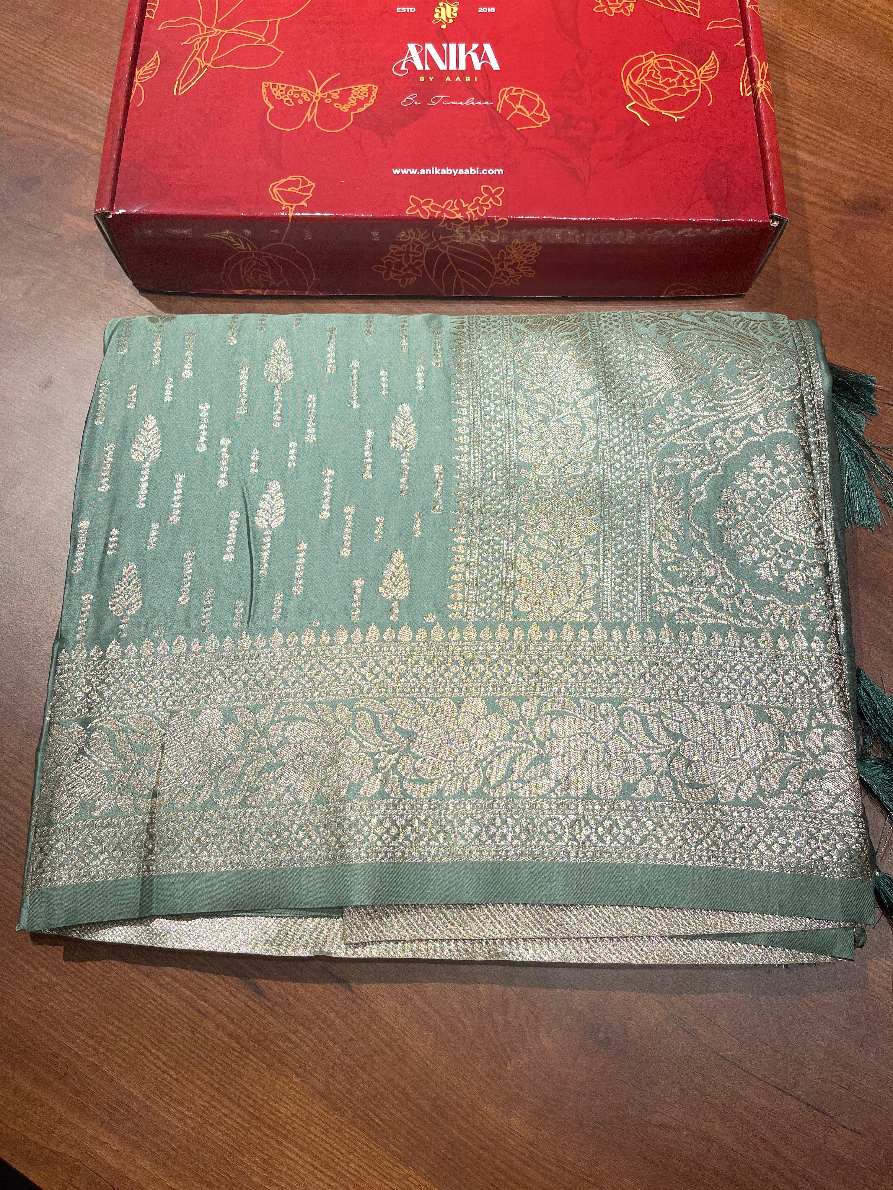 Anika's Soft Silk Aradhya Saree-AS03