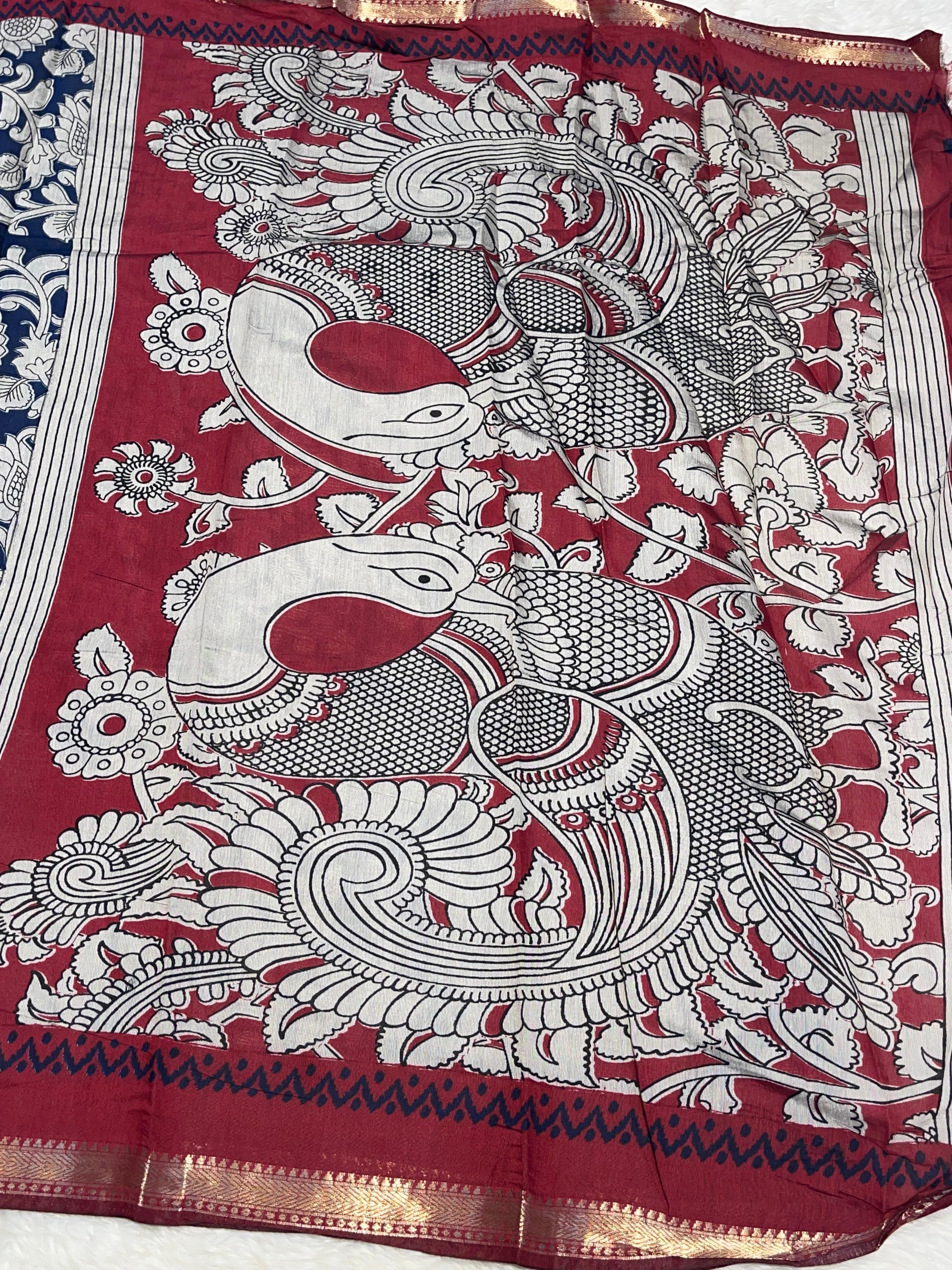 Jute Cotton Saree-03