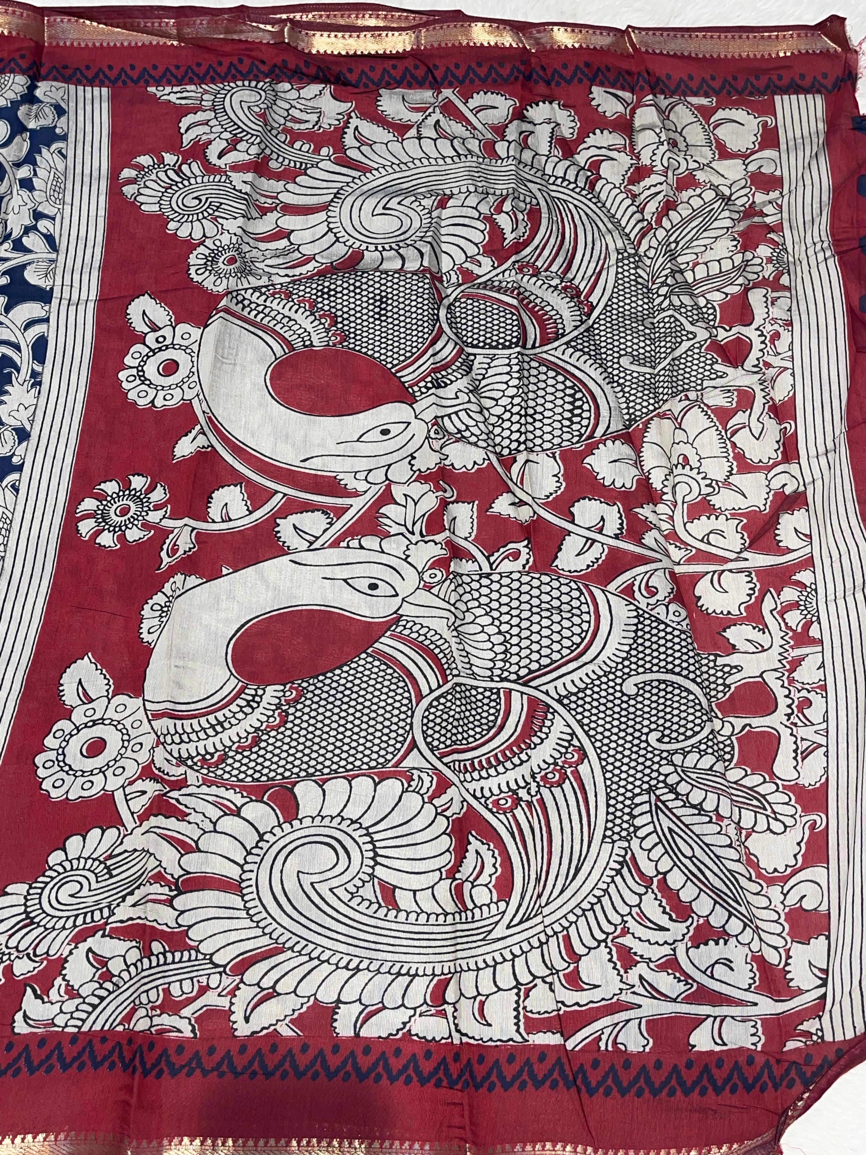Jute Cotton Saree-02