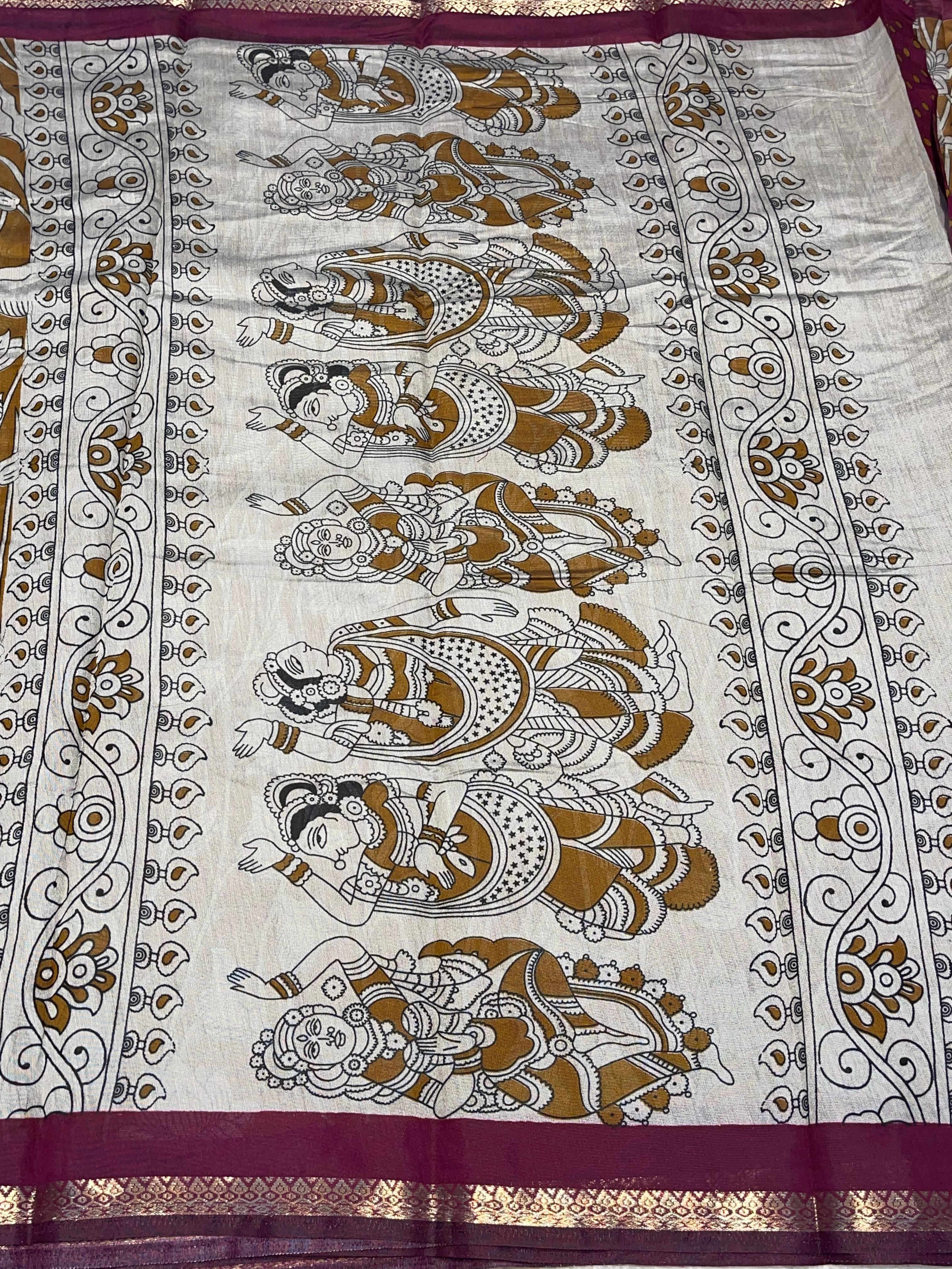 Jute Cotton Saree-01