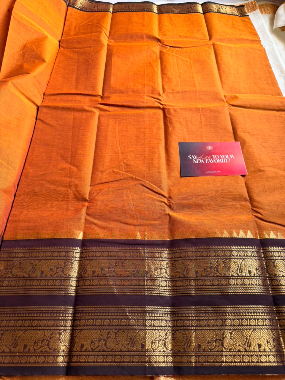Kanchi Cotton Saree – KCS01