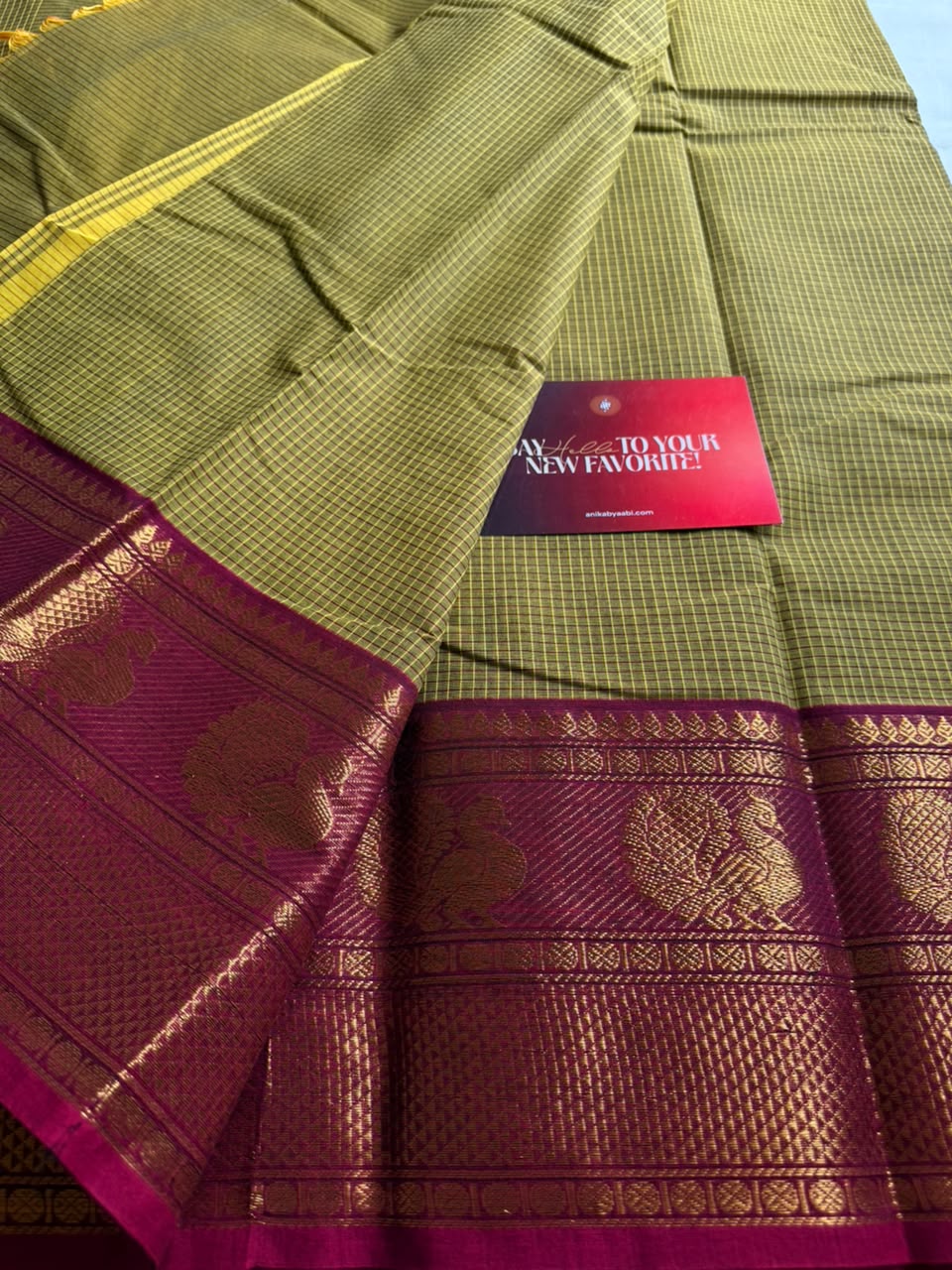 Kanchi Cotton Saree – KCS03