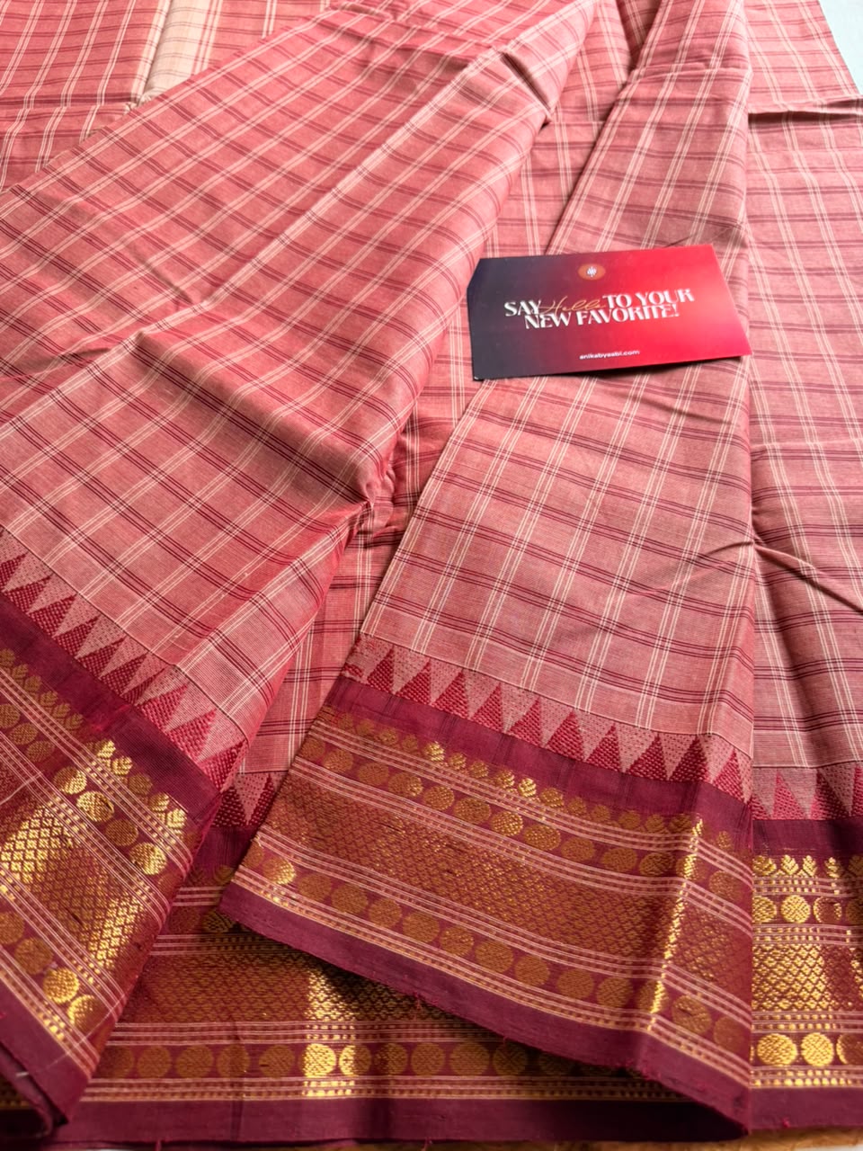 Kanchi Cotton Saree – KCS04
