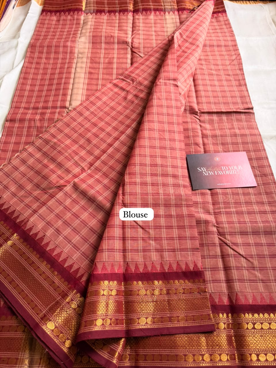 Kanchi Cotton Saree – KCS04