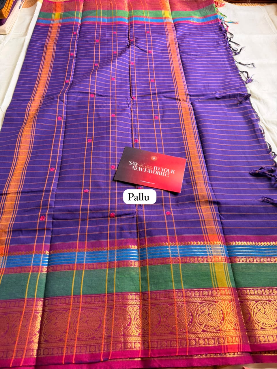 Kanchi Cotton Saree – KCS06