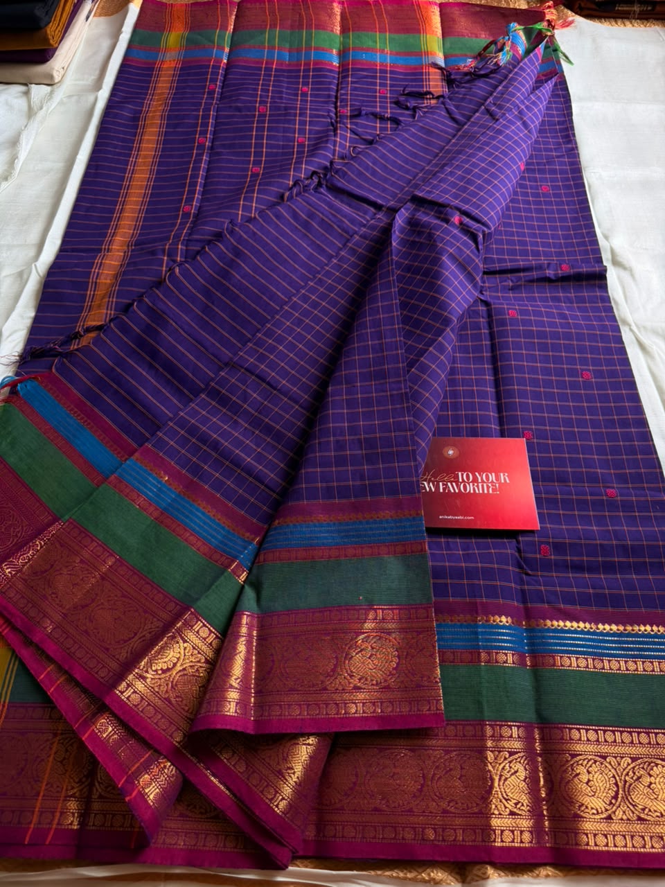 Kanchi Cotton Saree – KCS06
