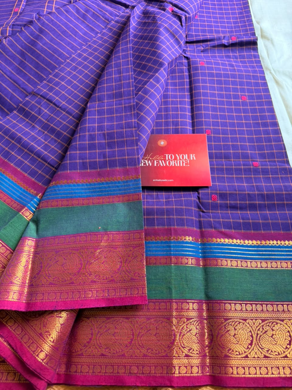 Kanchi Cotton Saree – KCS06