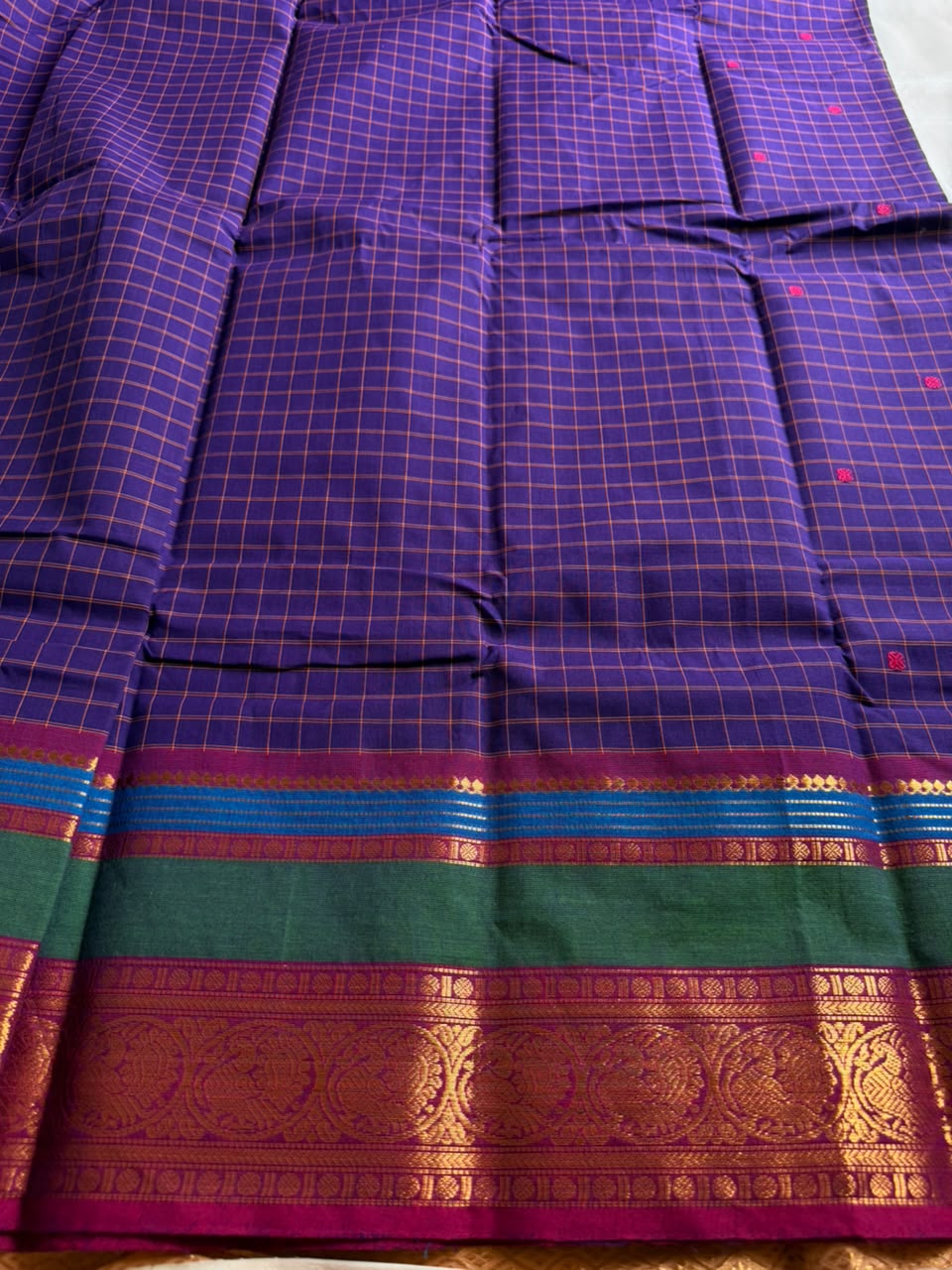 Kanchi Cotton Saree – KCS06