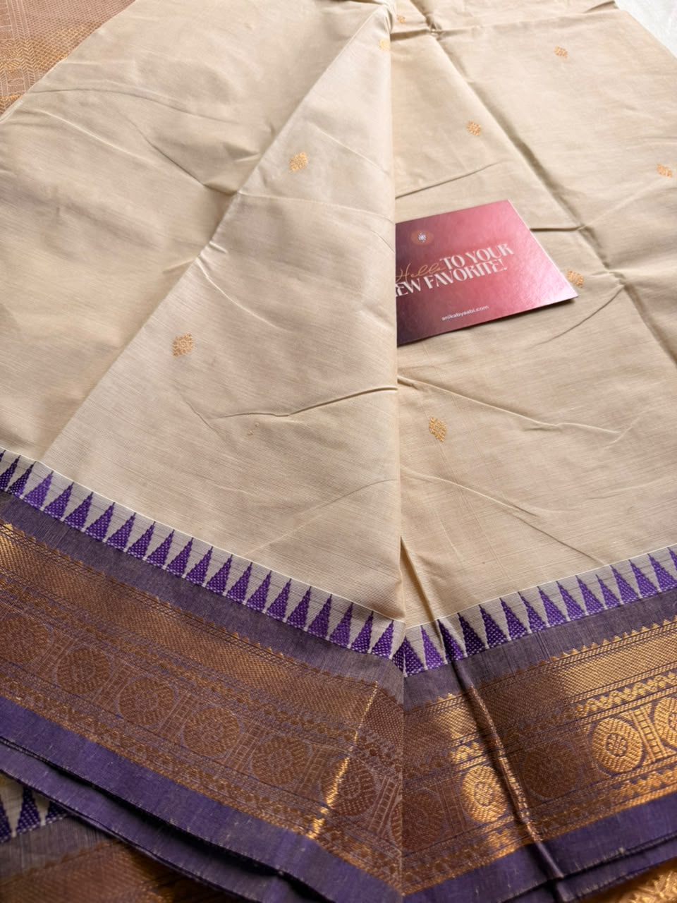 Kanchi Cotton Saree – KCS09