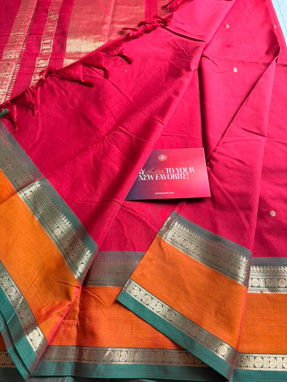 Kanchi Silk Cotton Saree – KCS17