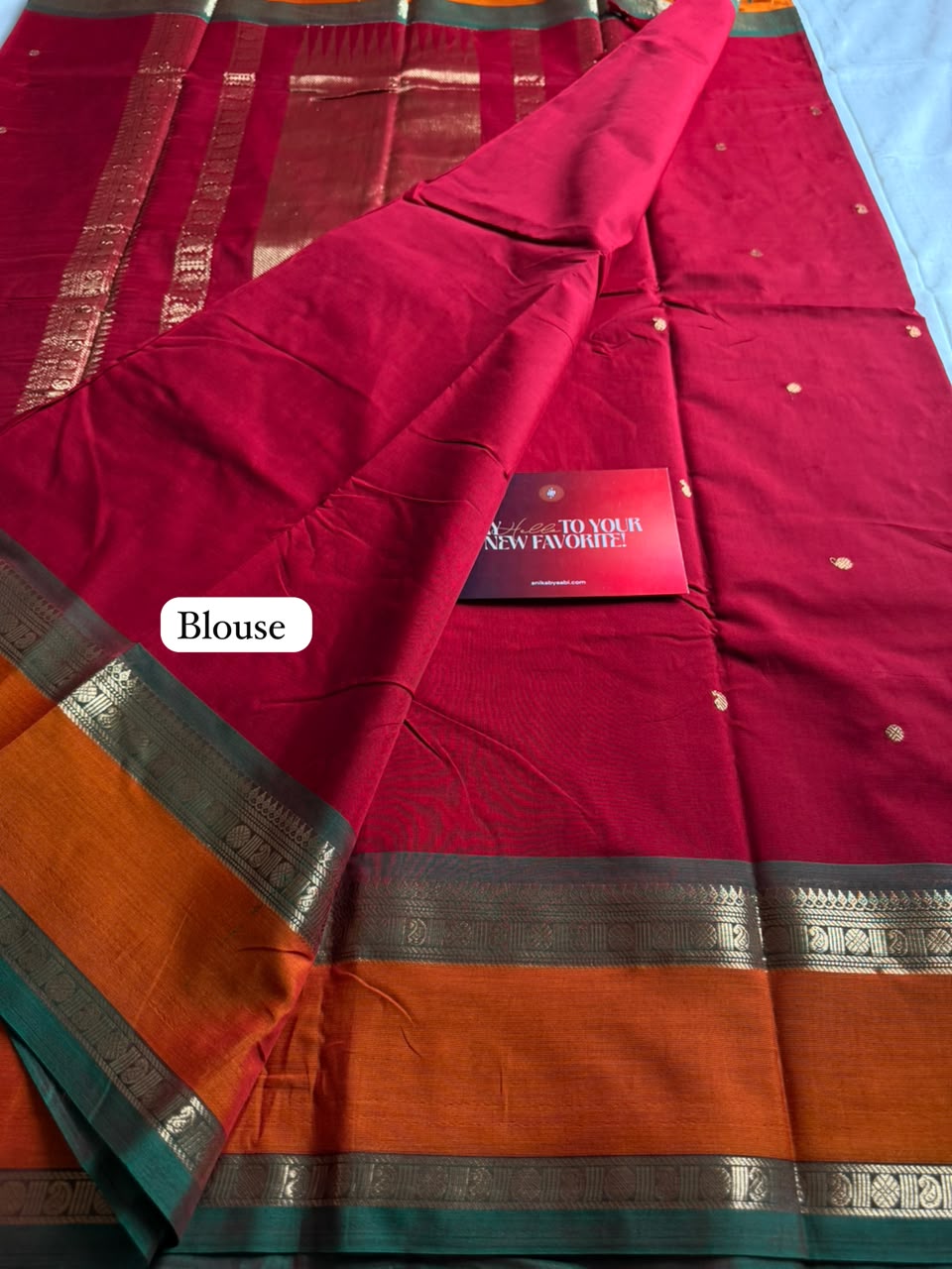 Kanchi Silk Cotton Saree – KCS17