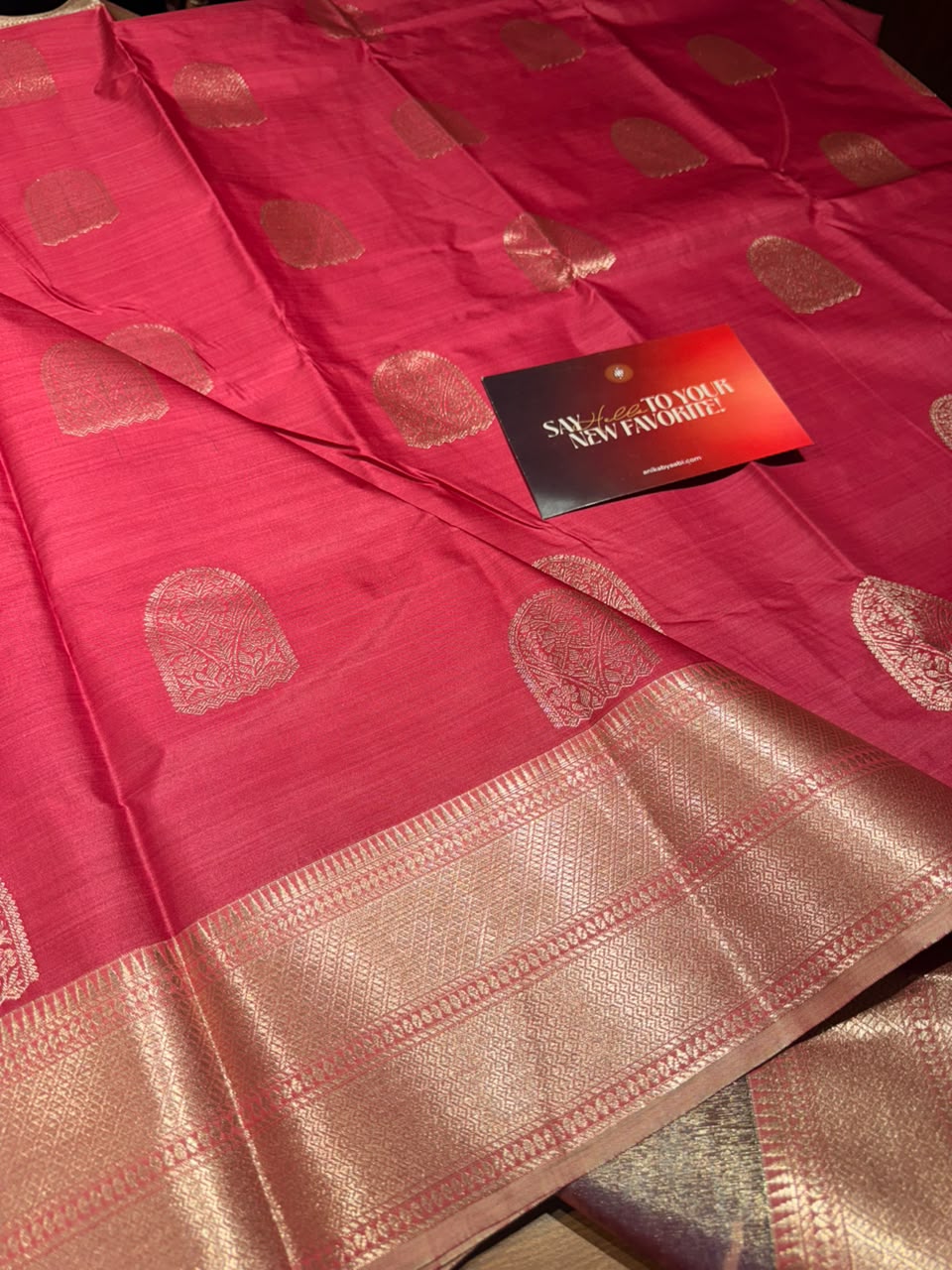 Swayamwaram Vrindavan  Bridal Kanchi Semi Silk Saree-03