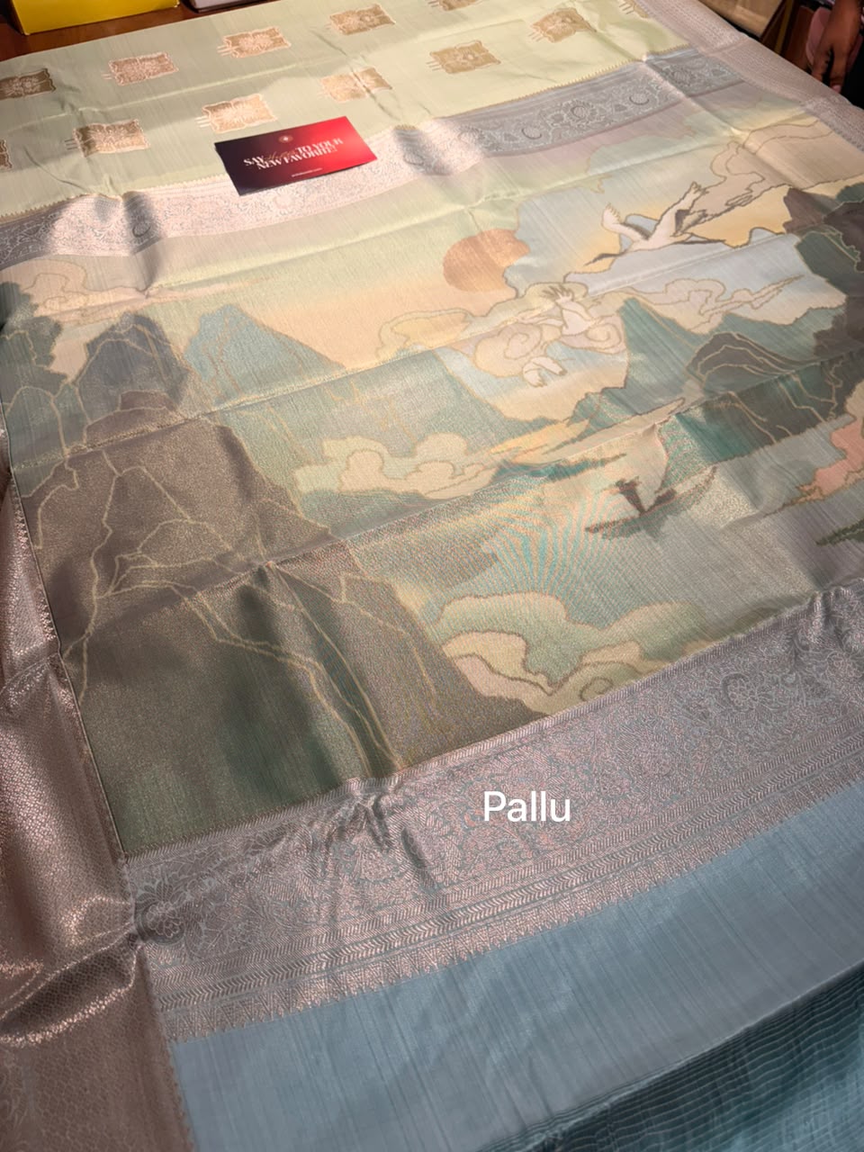 Swayamwaram Bridal Kanchi Semi Silk Saree-10