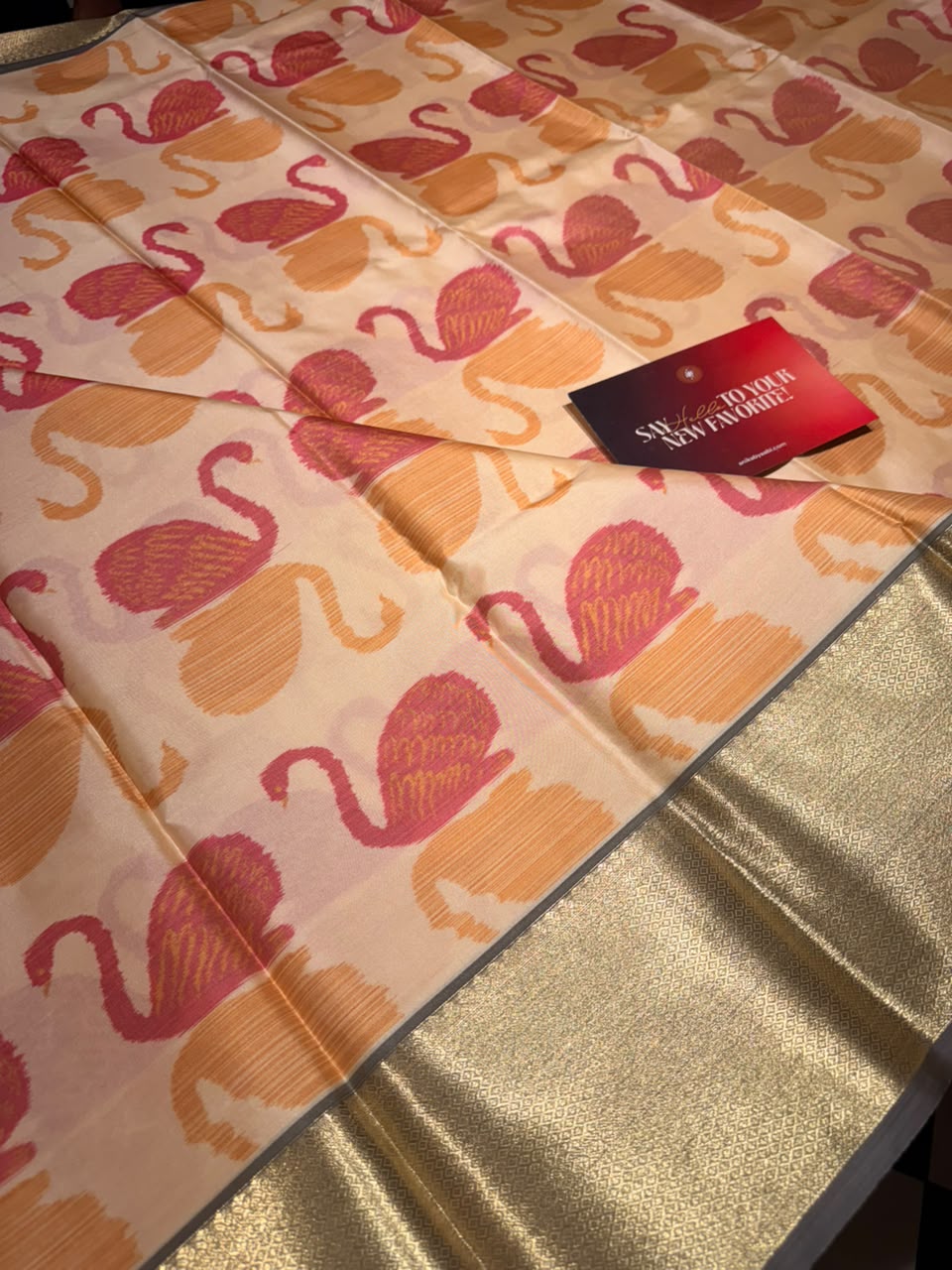 Swayamwaram Bridal Kanchi Semi Silk Saree-11