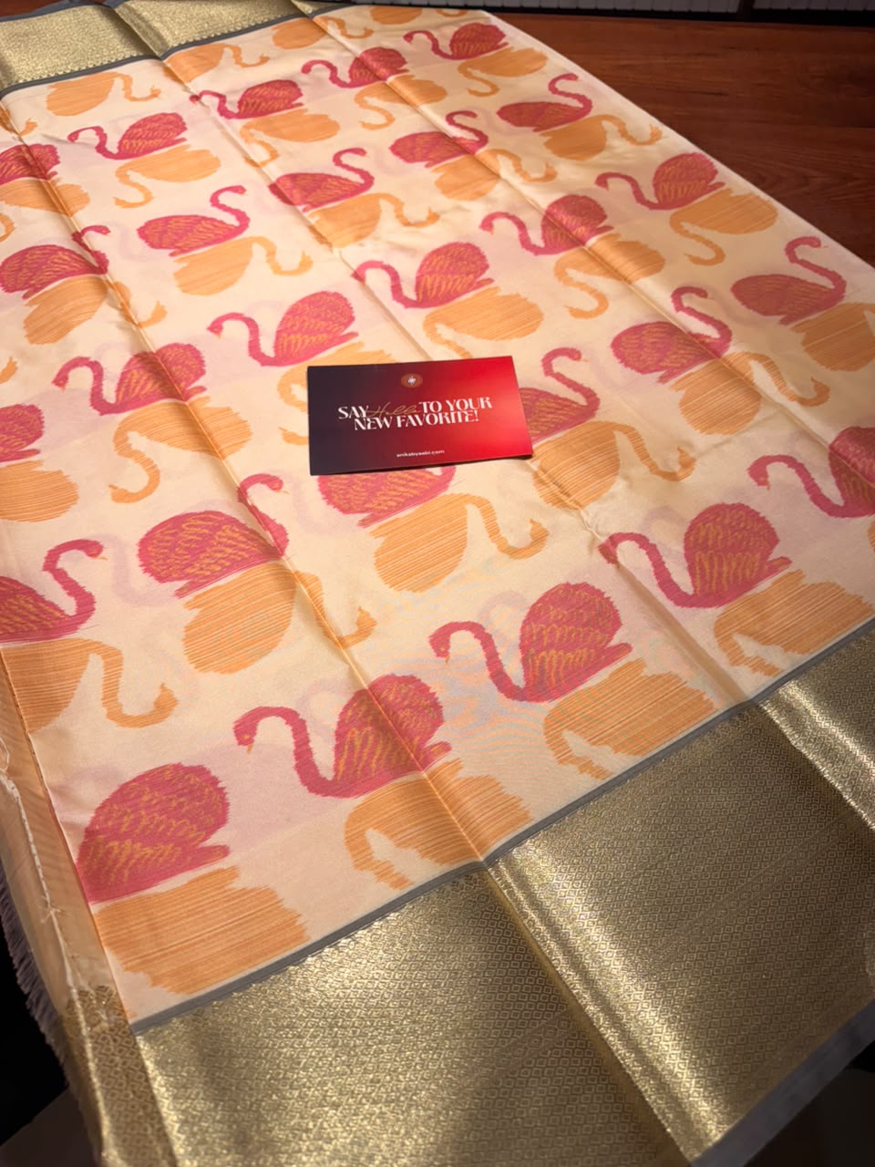 Swayamwaram Bridal Kanchi Semi Silk Saree-11