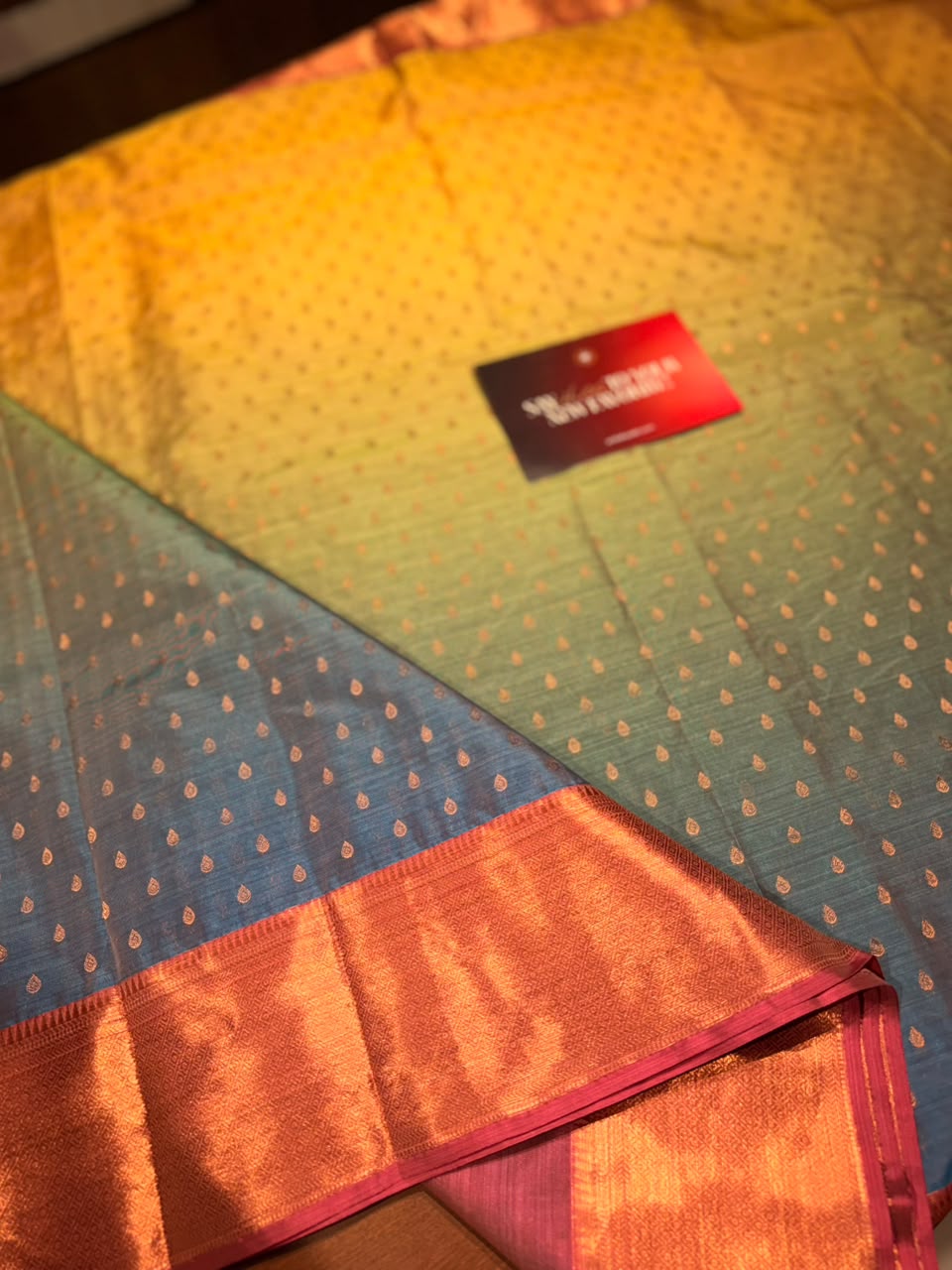 Swayamwaram Bridal Kanchi Semi Silk Saree-22