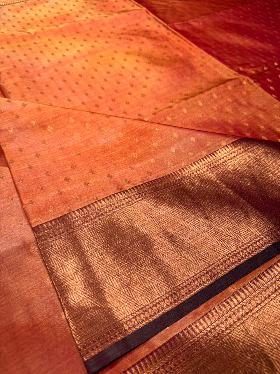 Swayamwaram Vrindavan Bridal Kanchi Semi Silk Saree-24
